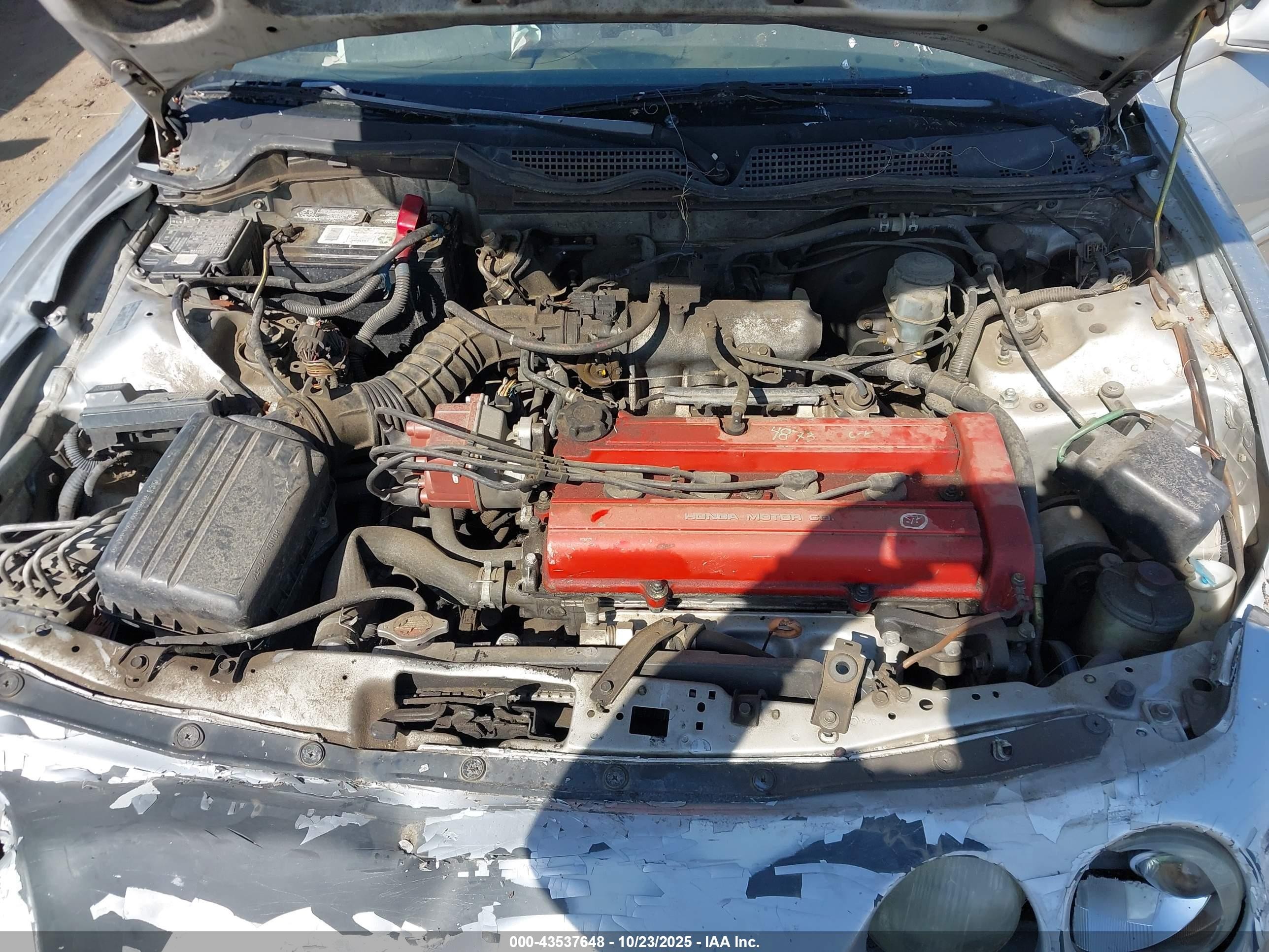 1998 Acura Integra Ls Silver vin: JH4DC4457WS020537