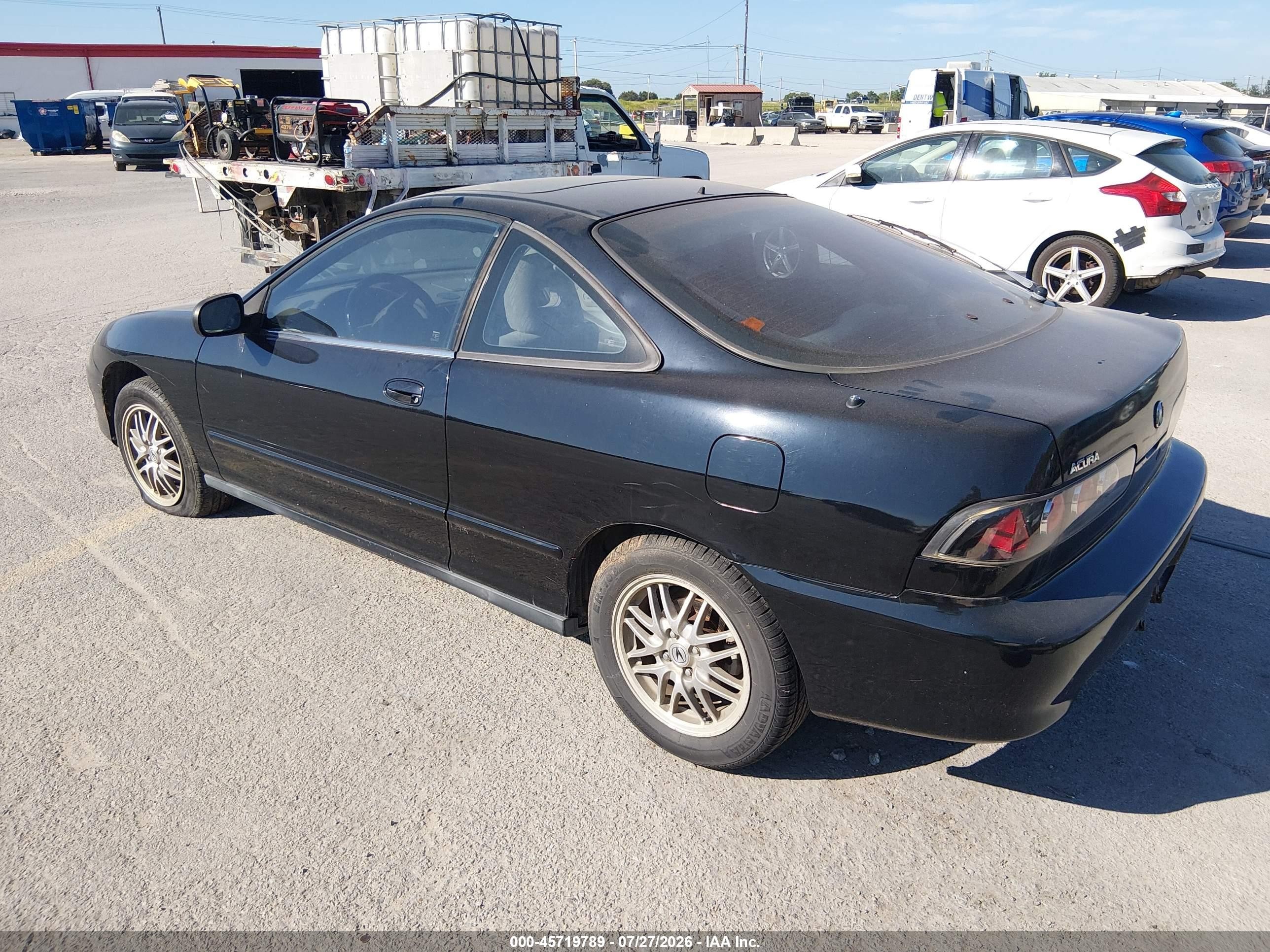 2001 Acura Integra Ls Черный vin: JH4DC44581S001522