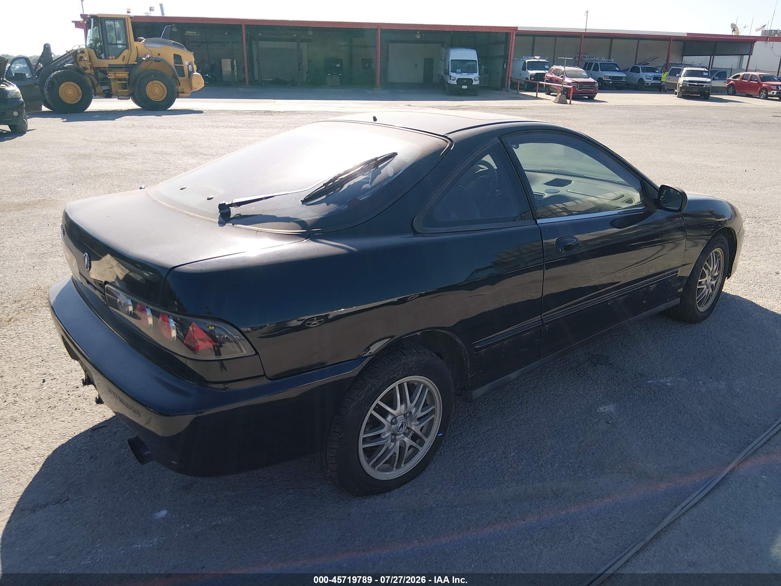 2001 Acura Integra Ls Черный vin: JH4DC44581S001522