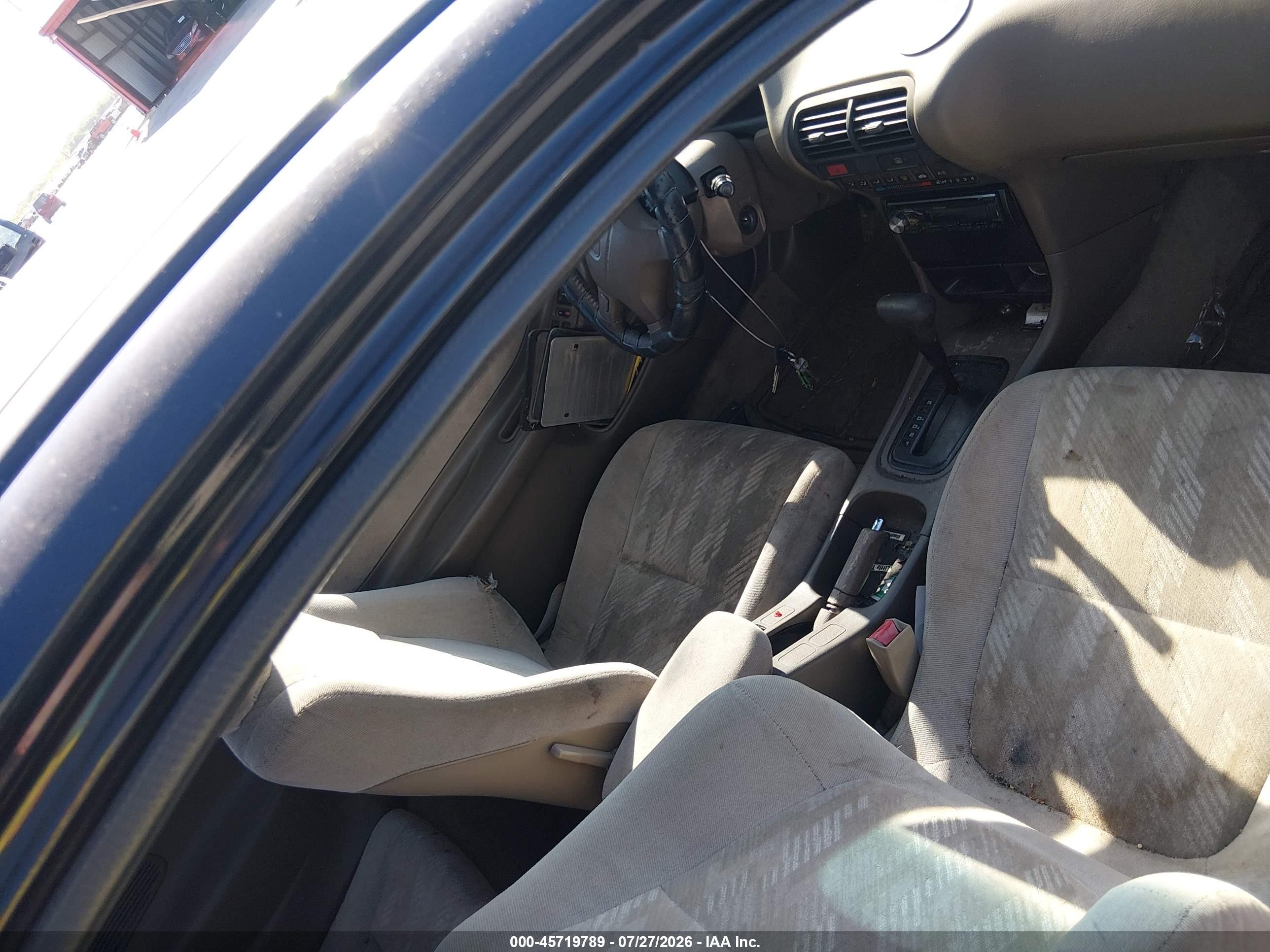 2001 Acura Integra Ls Черный vin: JH4DC44581S001522