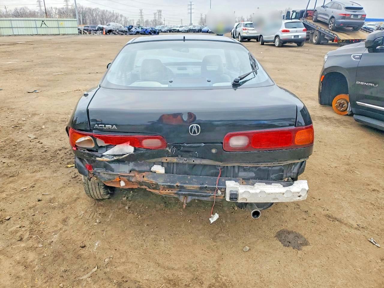 1997 Acura Integra Ls Black vin: JH4DC4458VS017452
