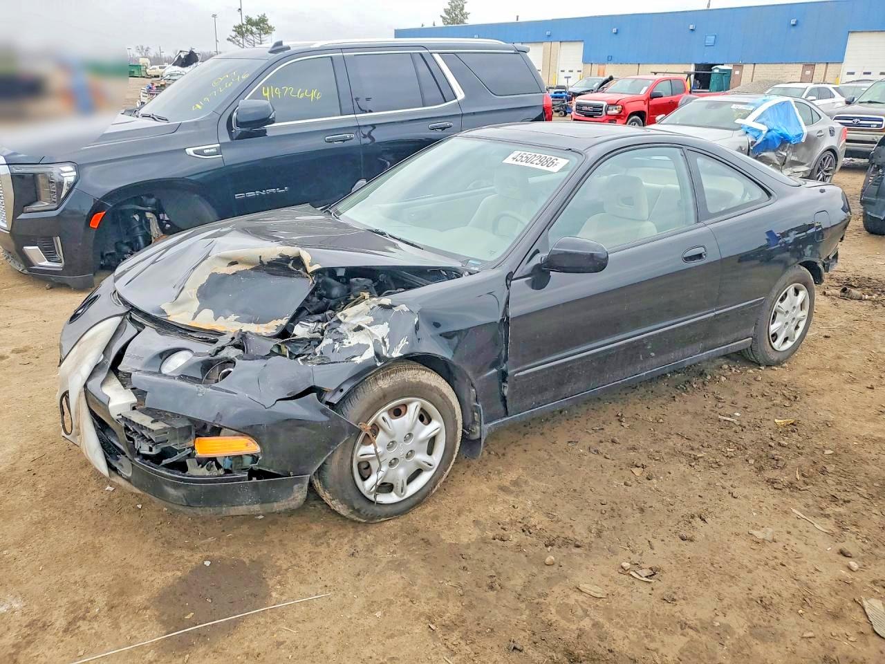 1997 Acura Integra Ls Black vin: JH4DC4458VS017452