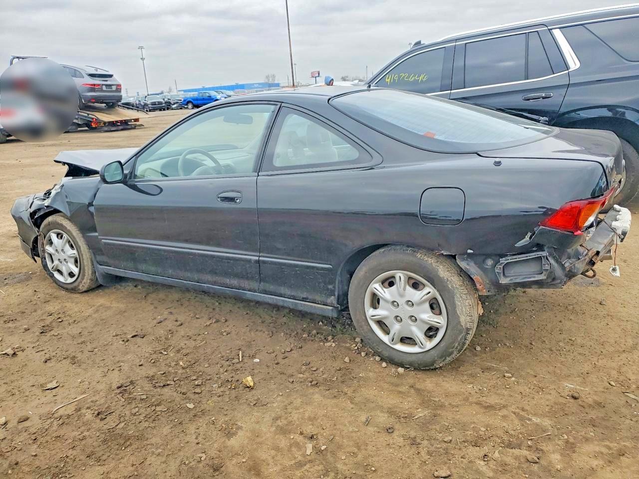 1997 Acura Integra Ls Black vin: JH4DC4458VS017452
