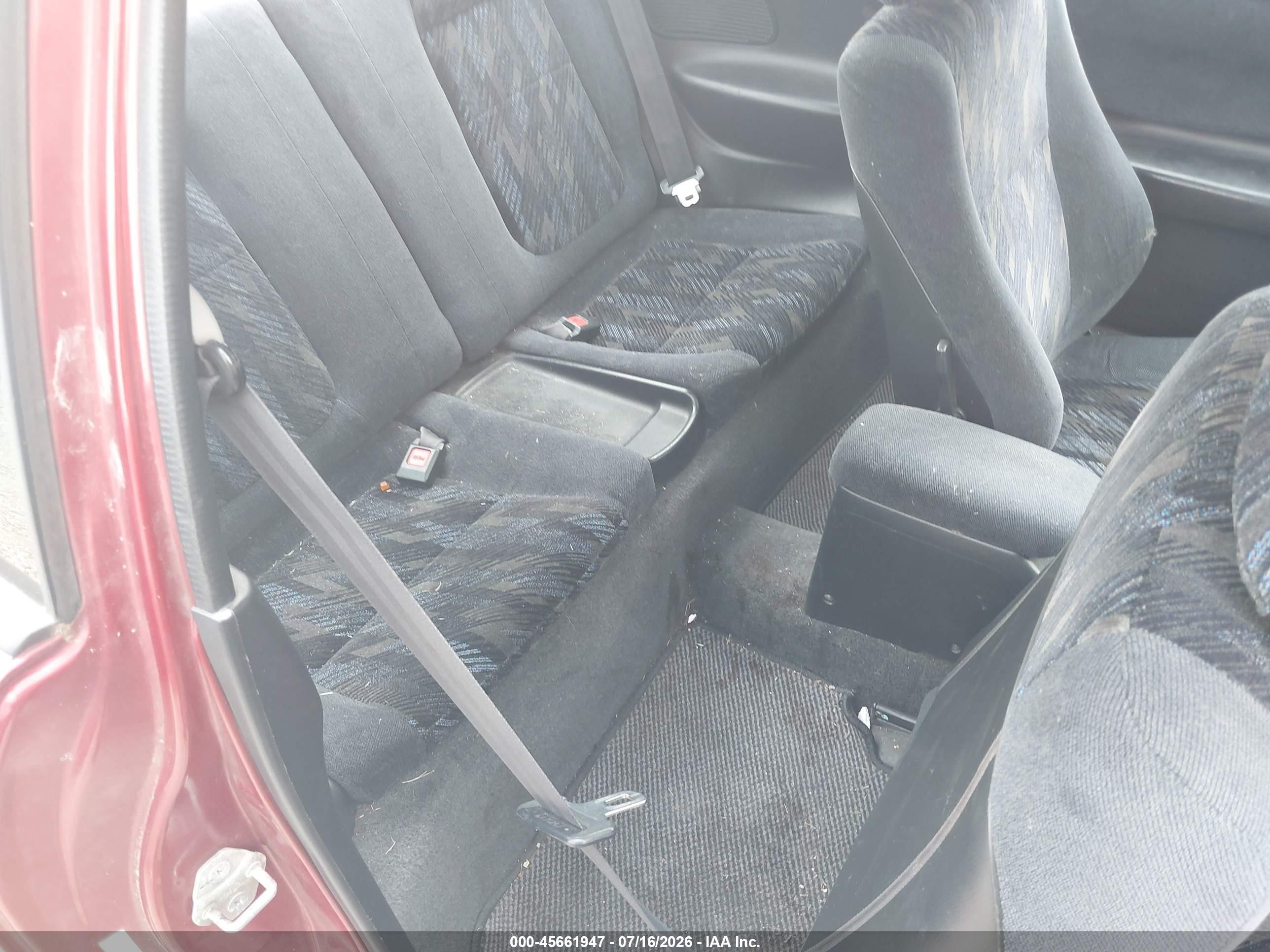 2000 Acura Integra Ls Maroon vin: JH4DC4458YS009226