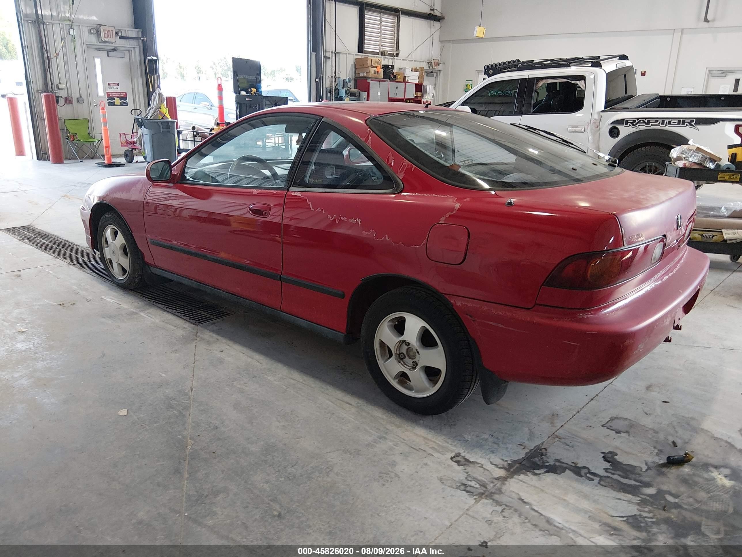 1994 Acura Integra Ls Red vin: JH4DC4459RS049428