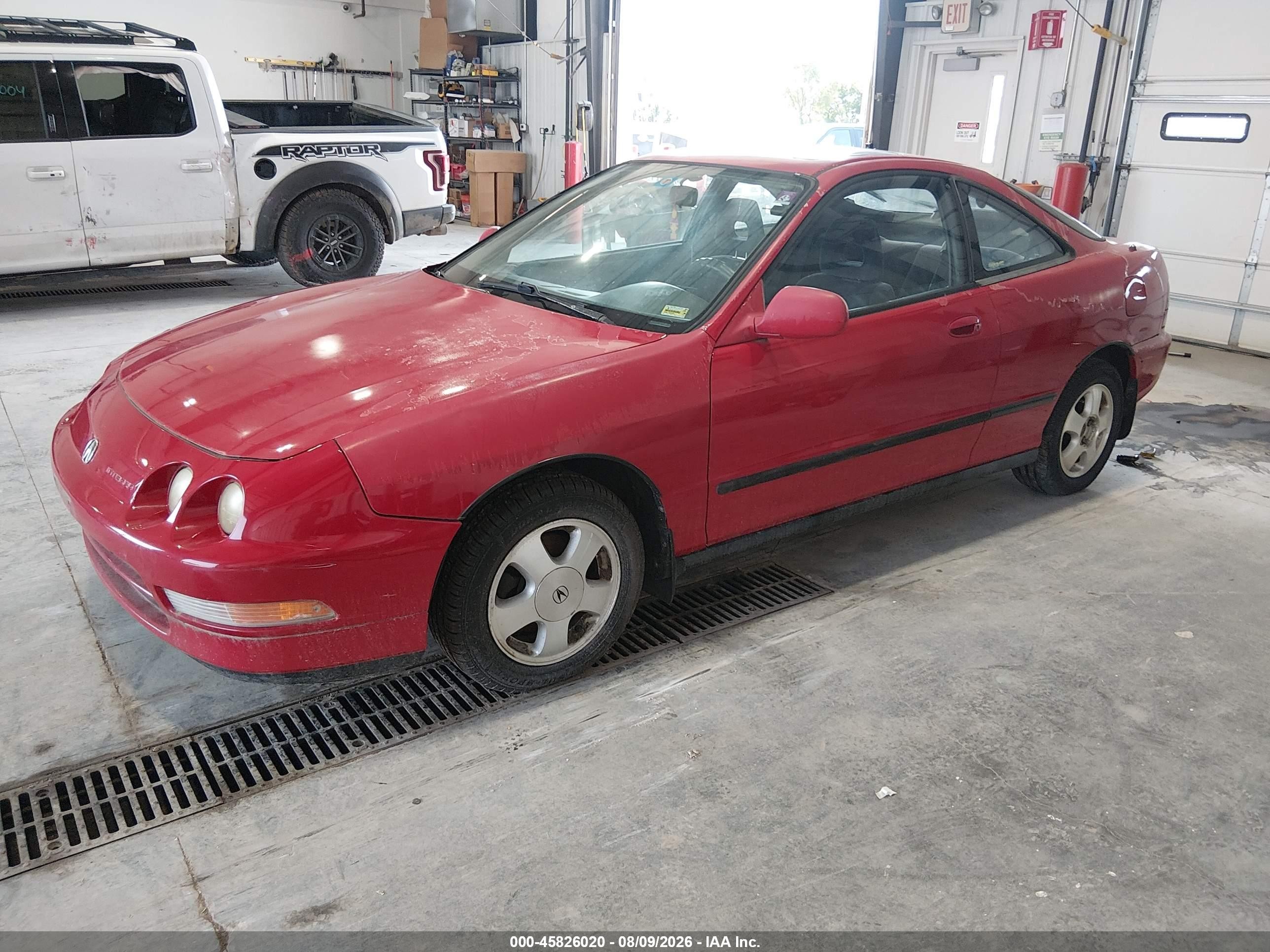 1994 Acura Integra Ls Red vin: JH4DC4459RS049428