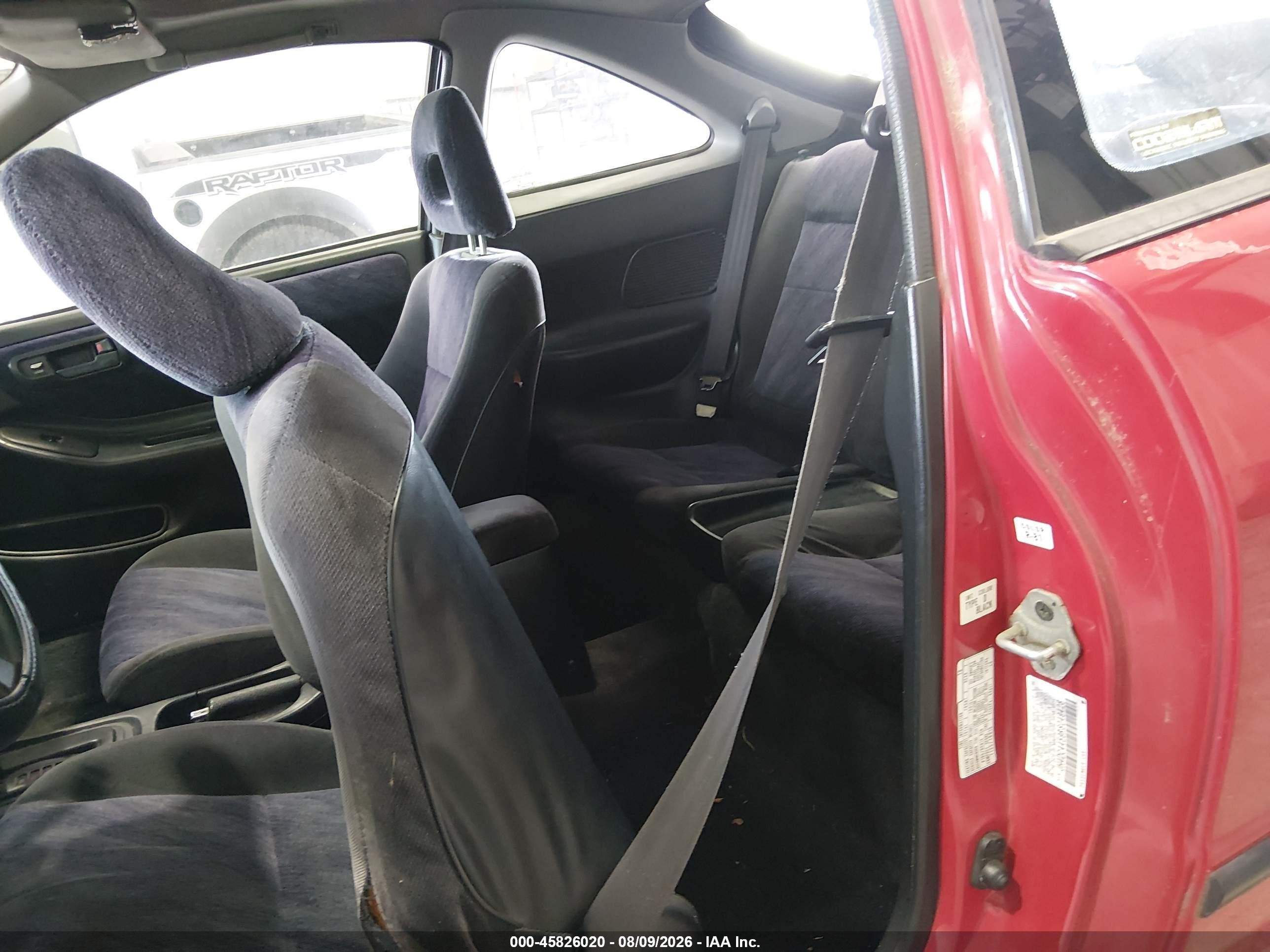 1994 Acura Integra Ls Red vin: JH4DC4459RS049428