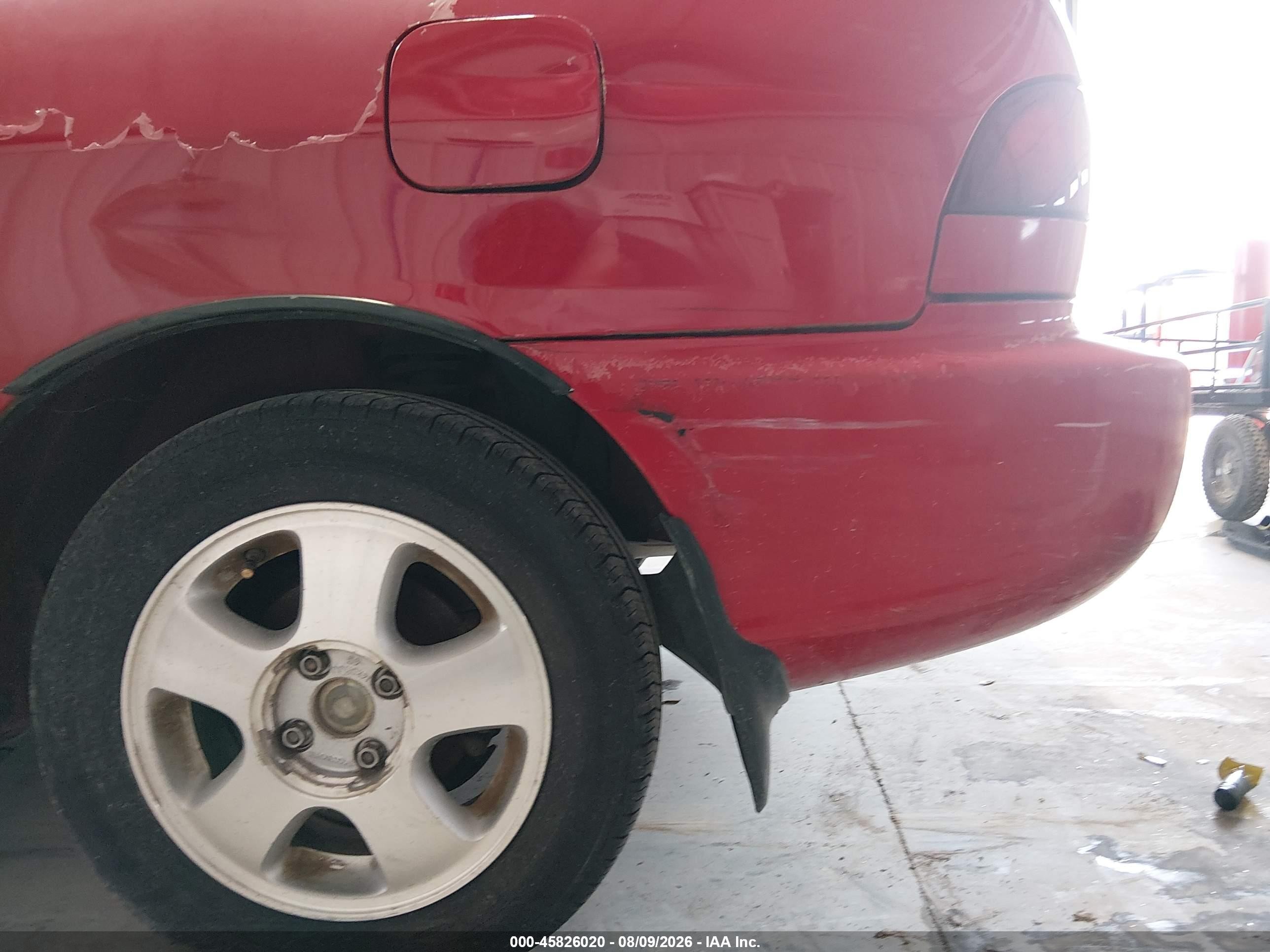 1994 Acura Integra Ls Red vin: JH4DC4459RS049428