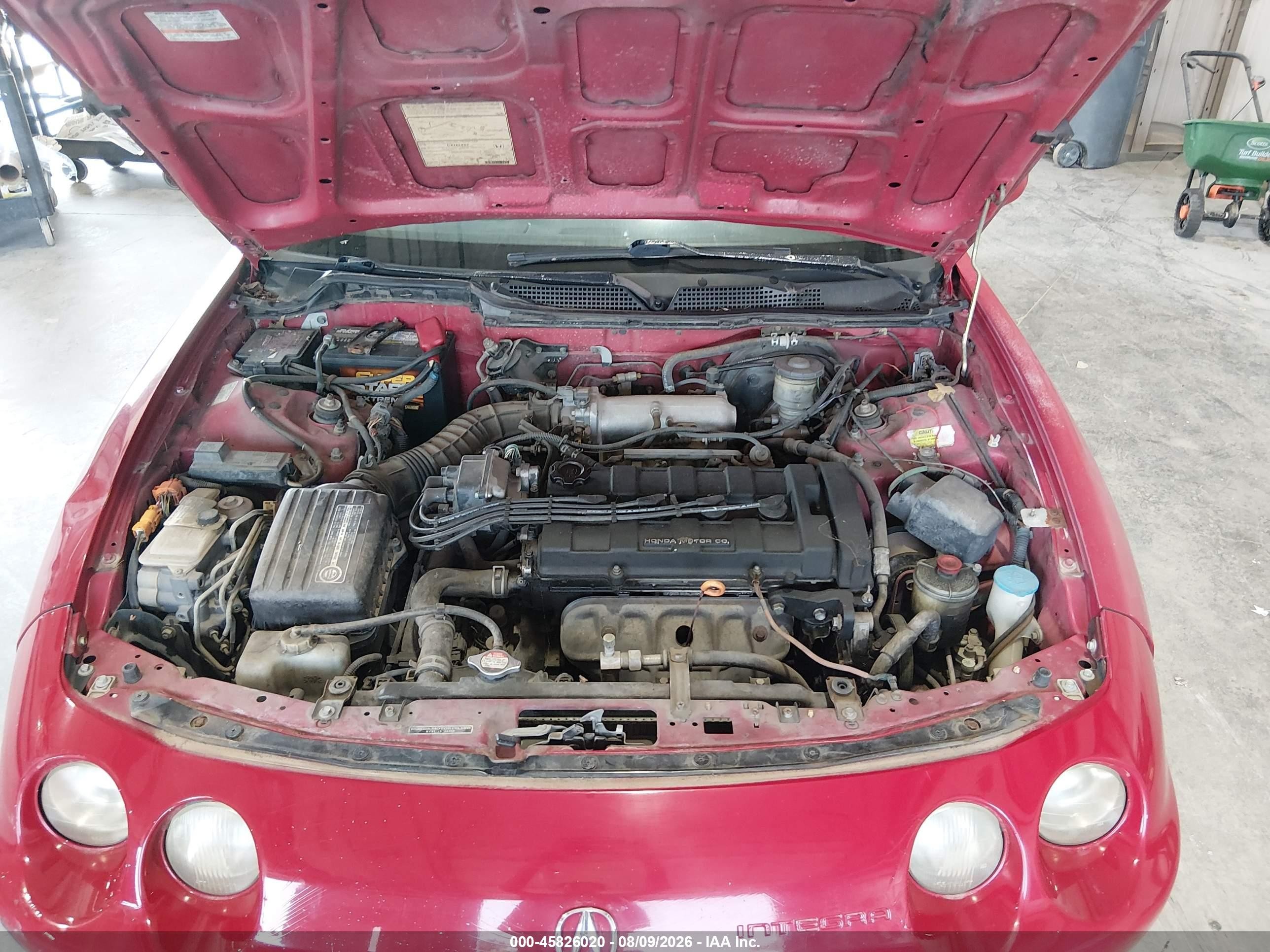 1994 Acura Integra Ls Red vin: JH4DC4459RS049428