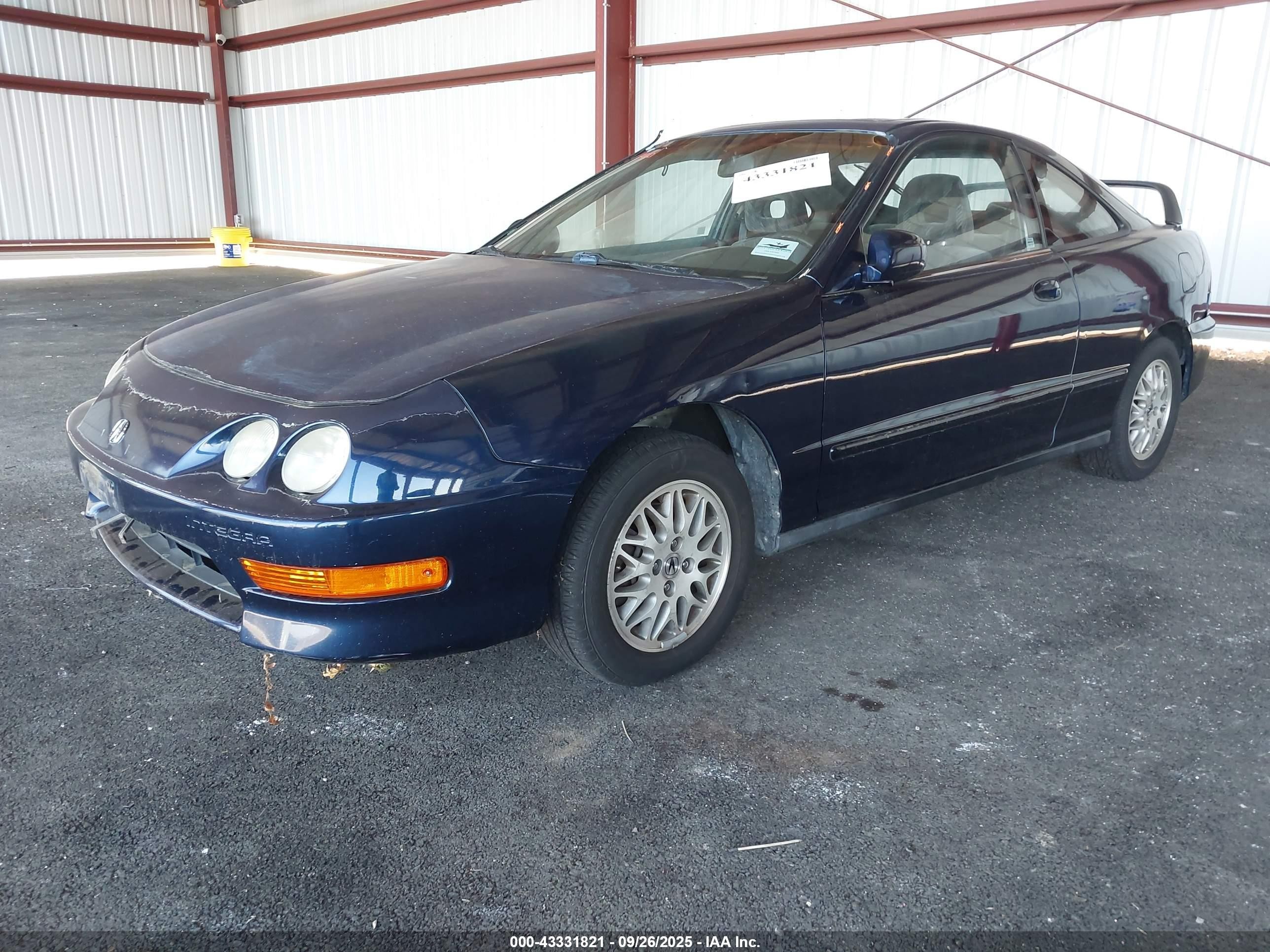 1998 Acura Integra Ls Blue vin: JH4DC4459WS014755