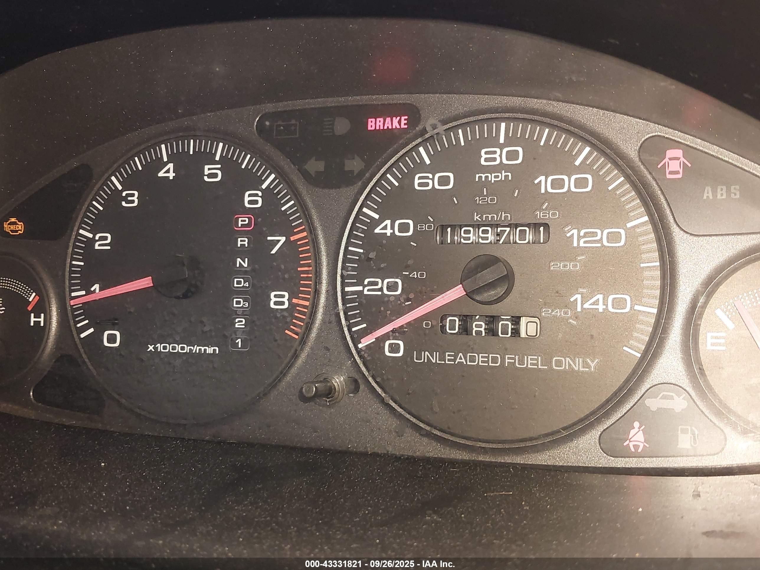 1998 Acura Integra Ls Blue vin: JH4DC4459WS014755