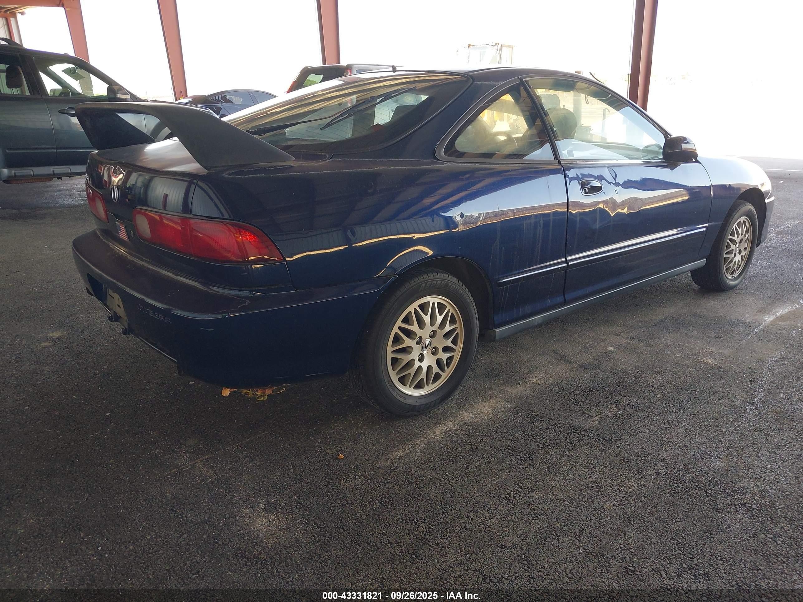 1998 Acura Integra Ls Blue vin: JH4DC4459WS014755