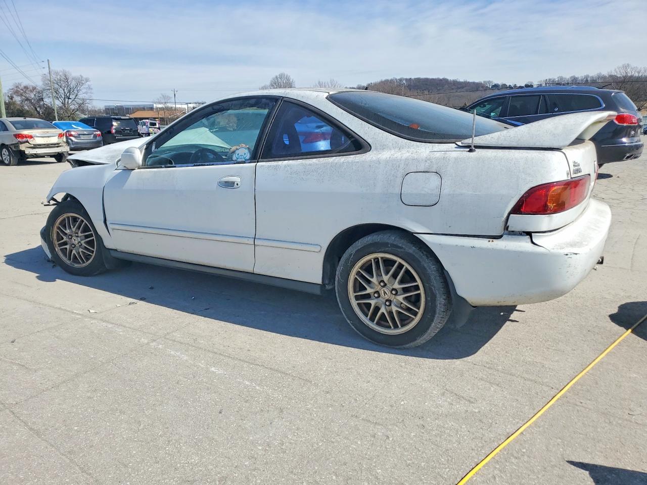 1997 Acura Integra Ls White vin: JH4DC445XVS014875