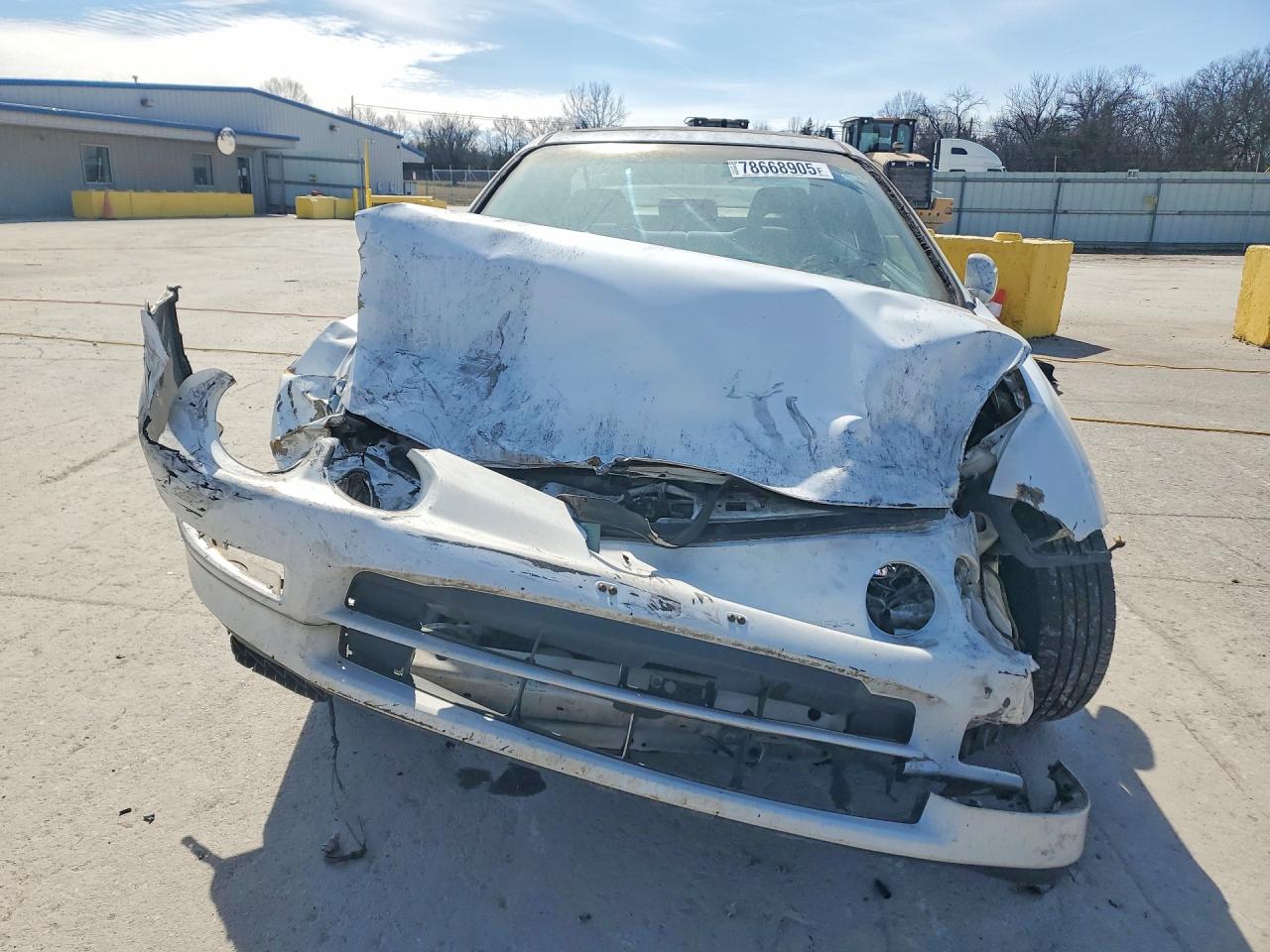 1997 Acura Integra Ls White vin: JH4DC445XVS014875