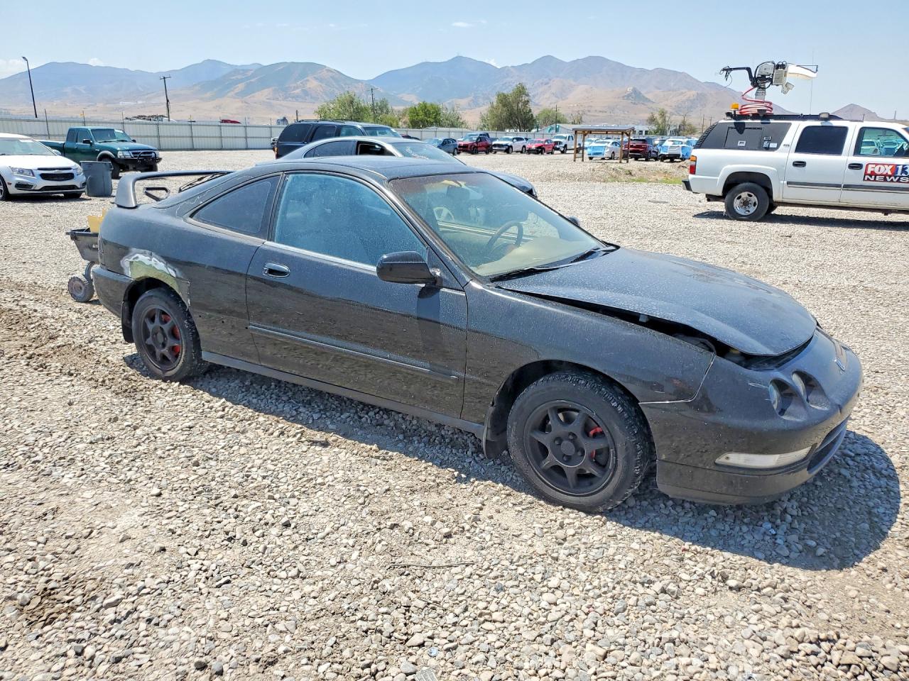 1997 Acura Integra Ls Черный vin: JH4DC445XVS020630
