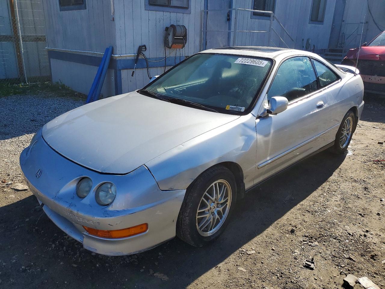 1998 Acura Integra Gs Silver vin: JH4DC4460WS003247