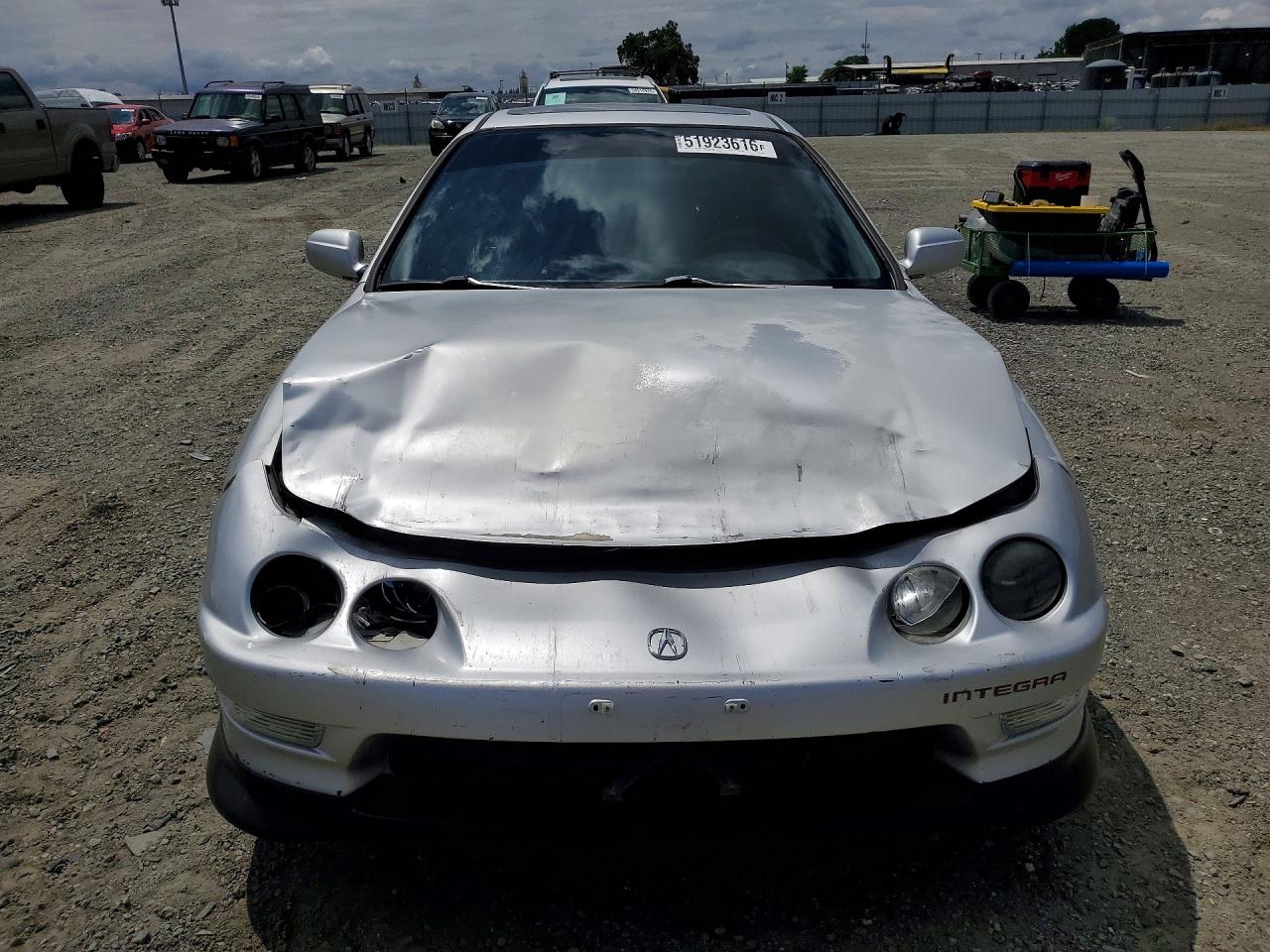 2000 Acura Integra Gs Silver vin: JH4DC4462YS001695