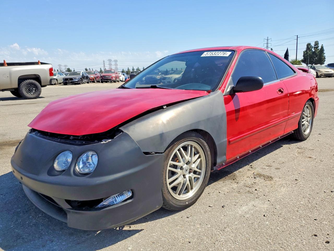 2000 Acura Integra Gs Red vin: JH4DC4462YS009750