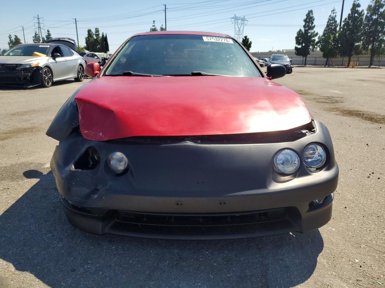2000 Acura Integra Gs Red vin: JH4DC4462YS009750