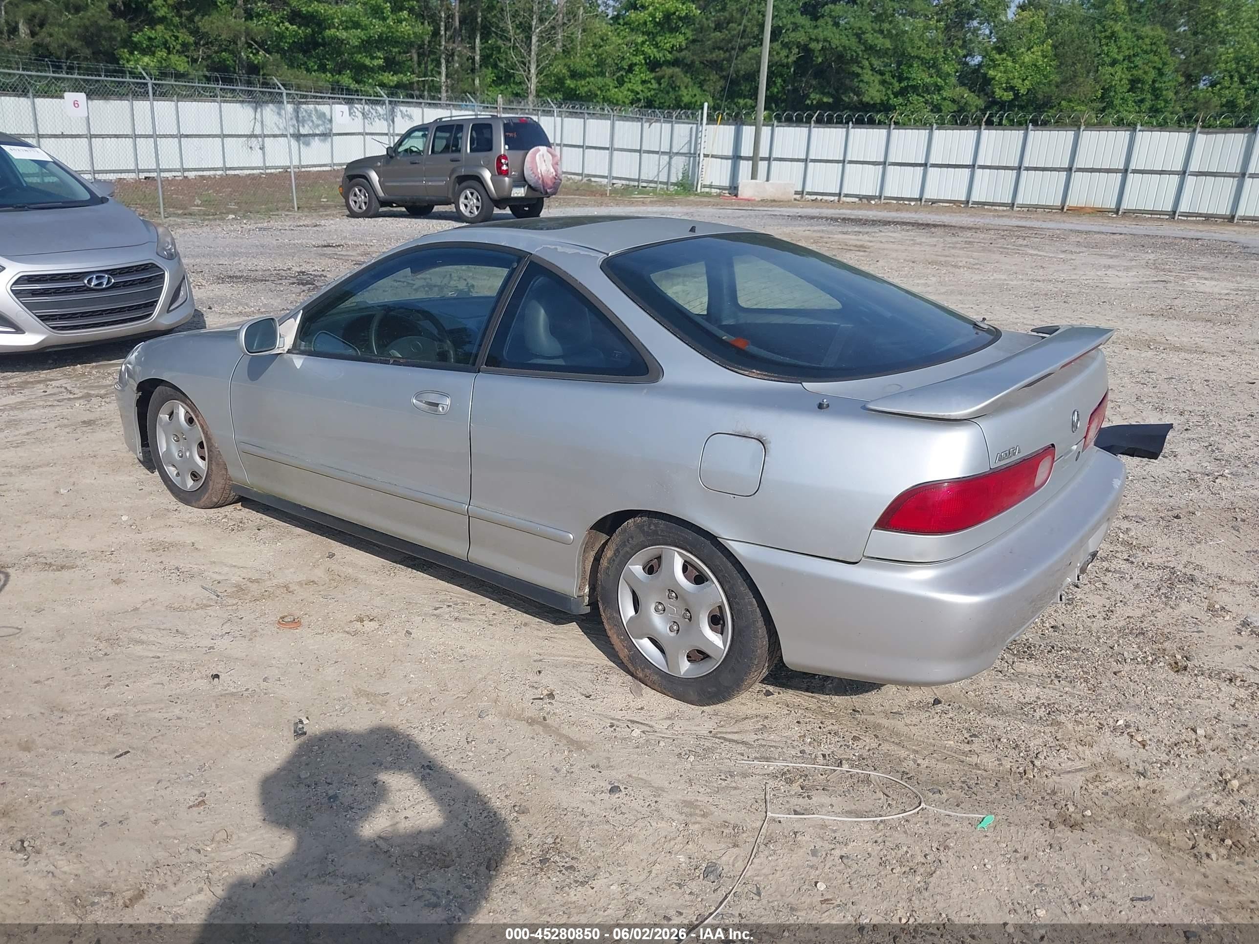 1999 Acura Integra Gs Gray vin: JH4DC4463XS012994