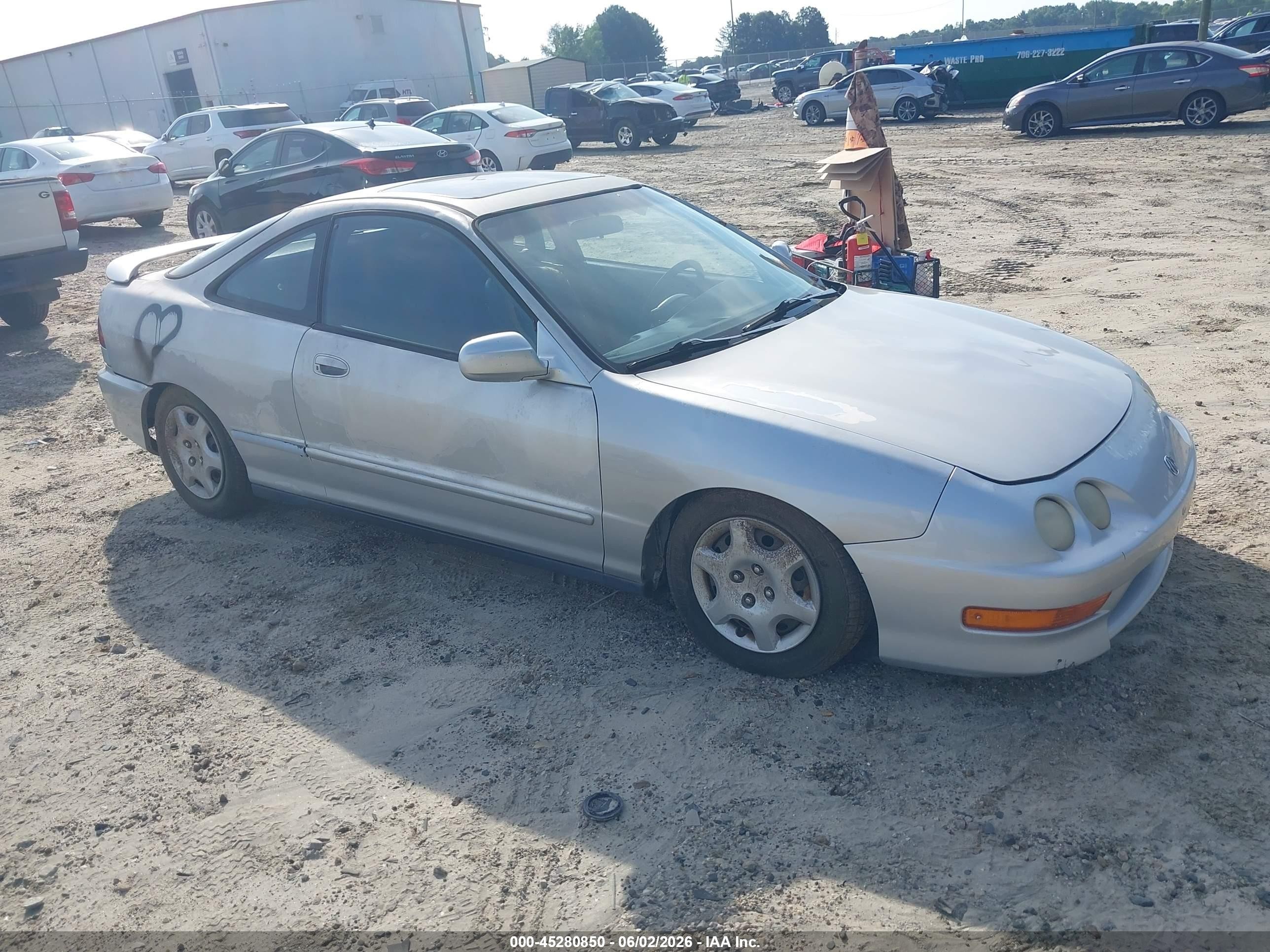 1999 Acura Integra Gs Серый vin: JH4DC4463XS012994