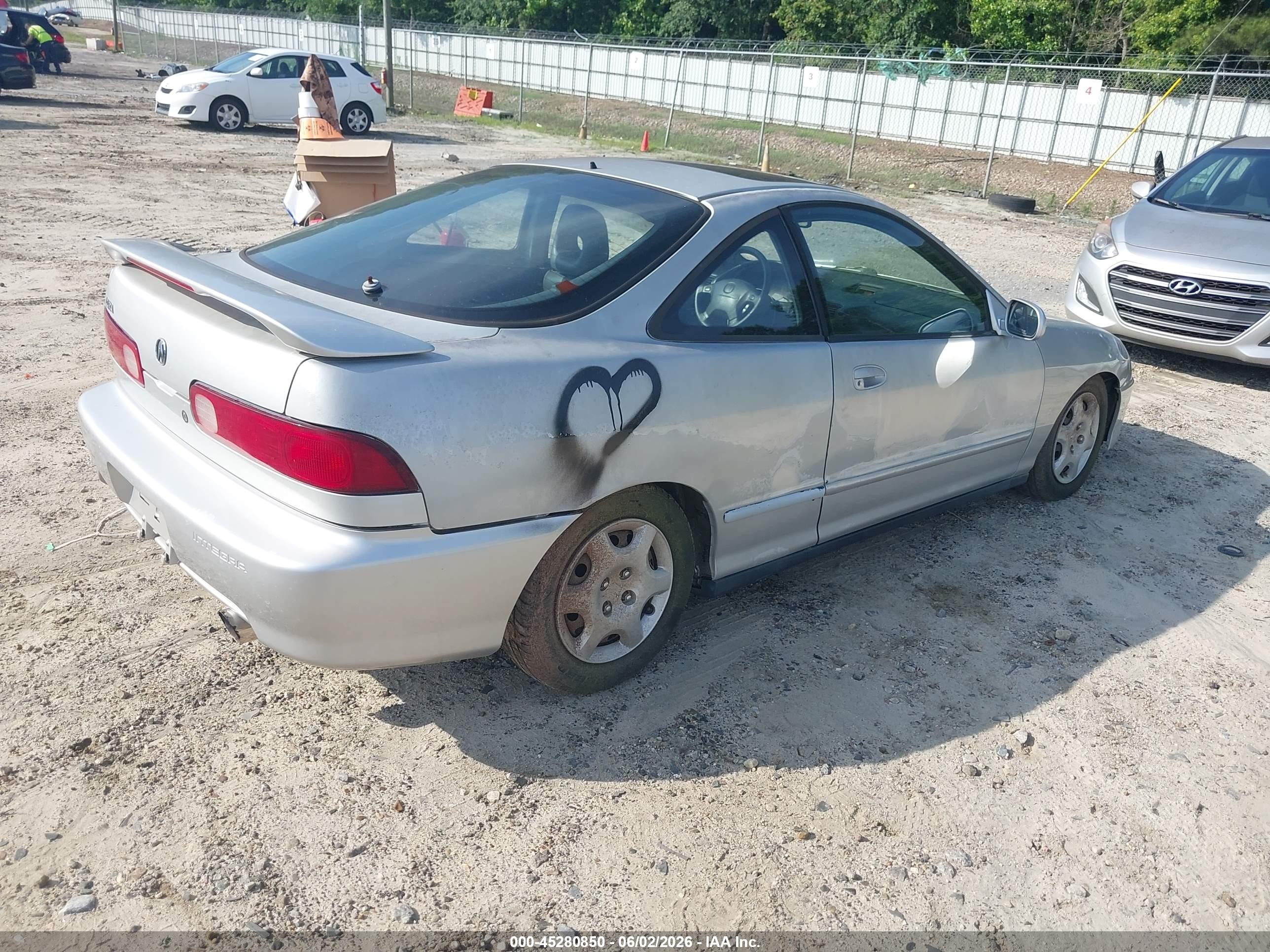 1999 Acura Integra Gs Gray vin: JH4DC4463XS012994