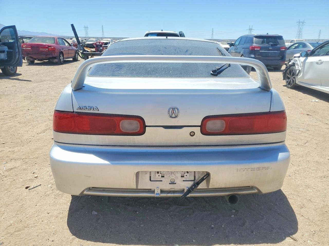 2000 Acura Integra Gs Silver vin: JH4DC4463YS009532