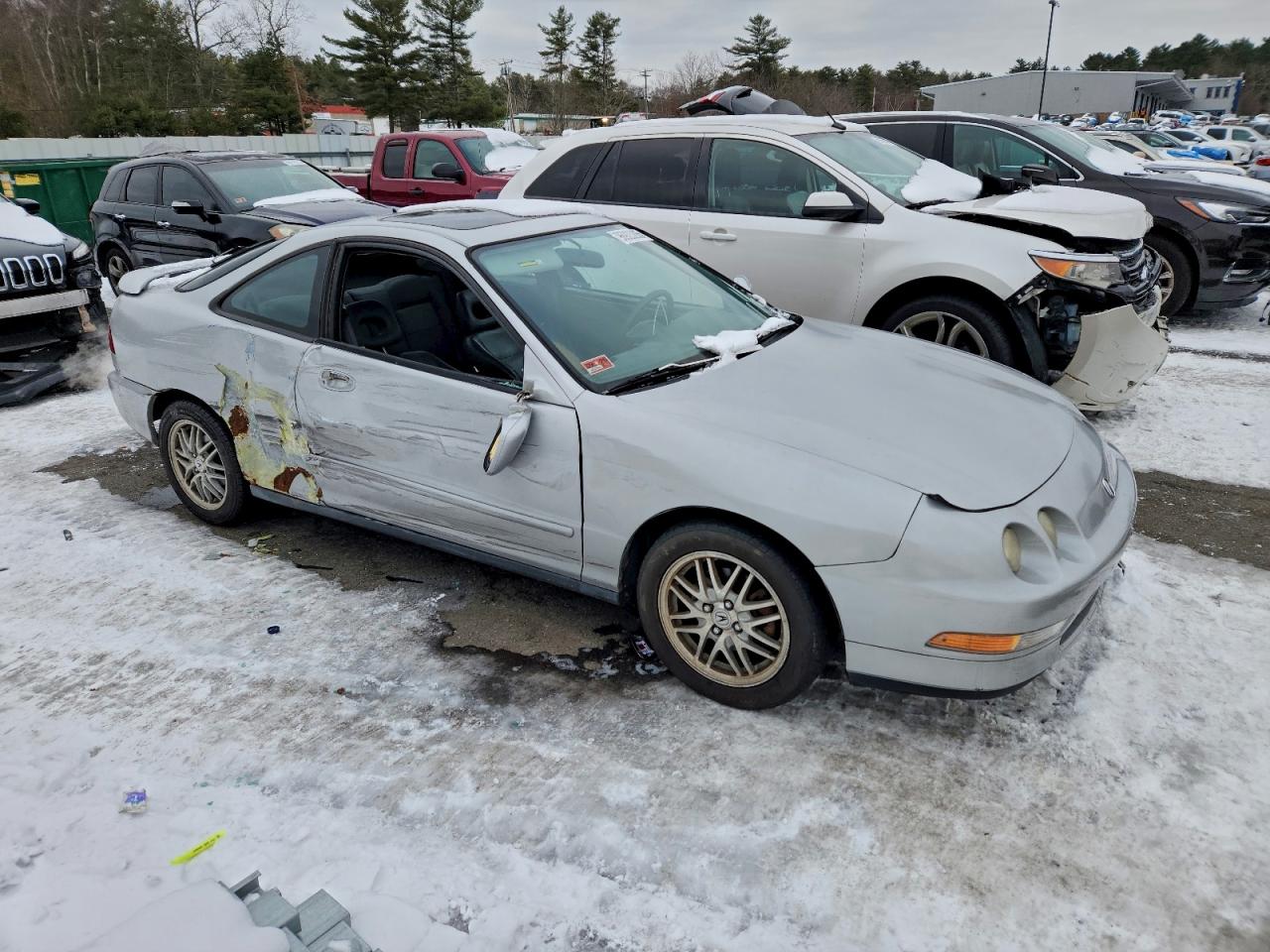 1997 Acura Integra Gs Silver vin: JH4DC4465VS016669