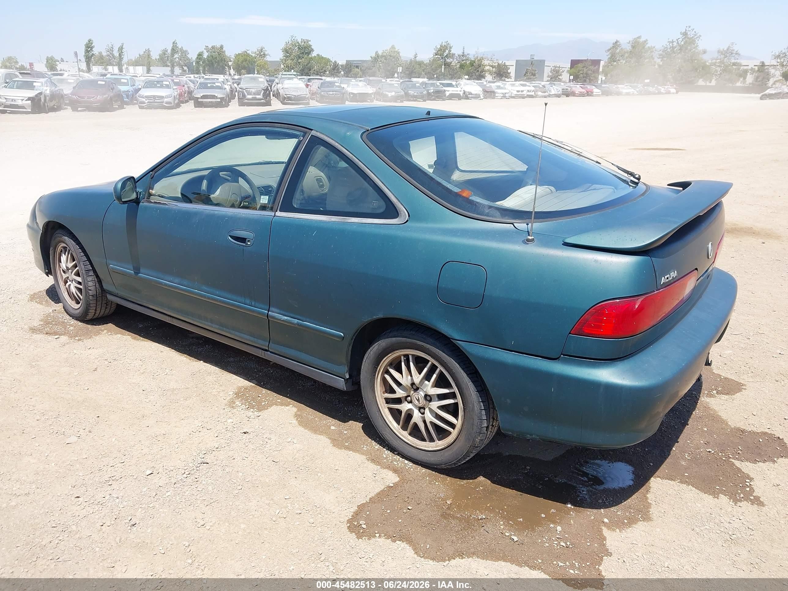 1998 Acura Integra Gs Green vin: JH4DC4465WS019685