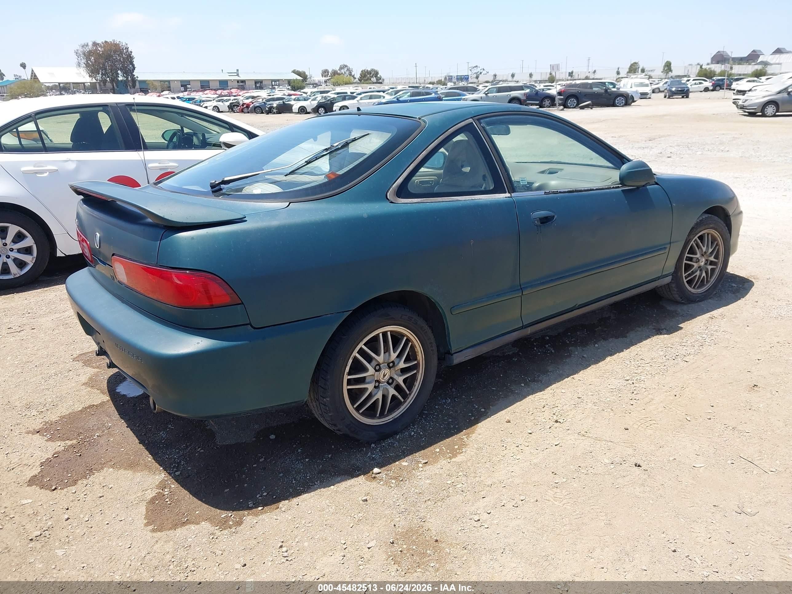 1998 Acura Integra Gs Green vin: JH4DC4465WS019685