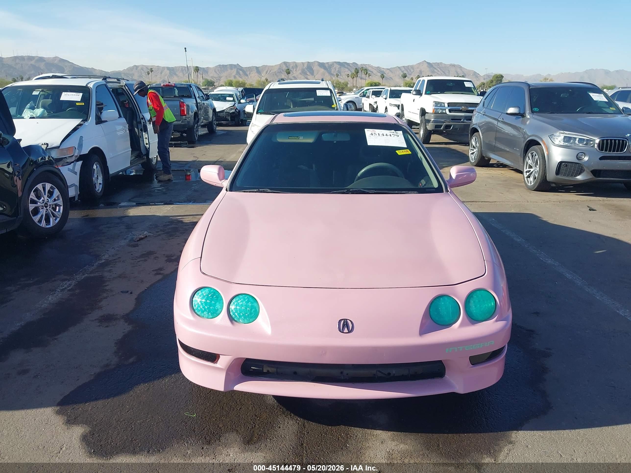 2000 Acura Integra Gs Pink vin: JH4DC4466YS014157