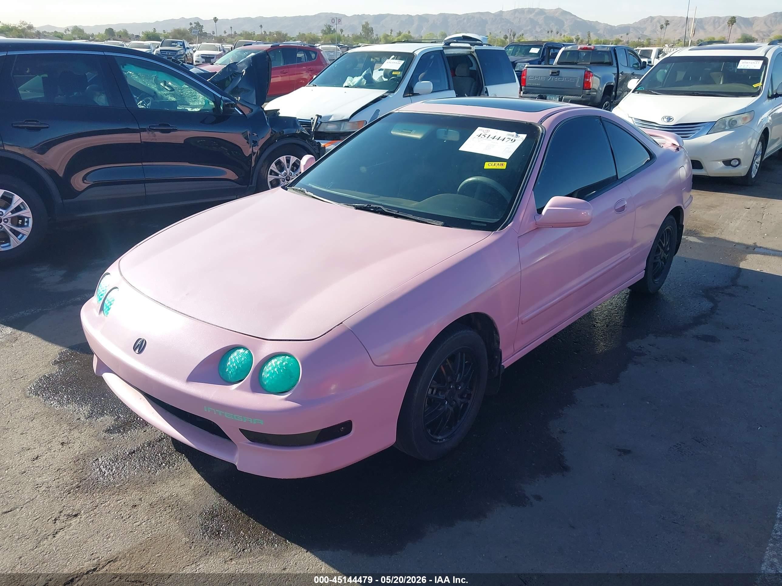 2000 Acura Integra Gs Pink vin: JH4DC4466YS014157