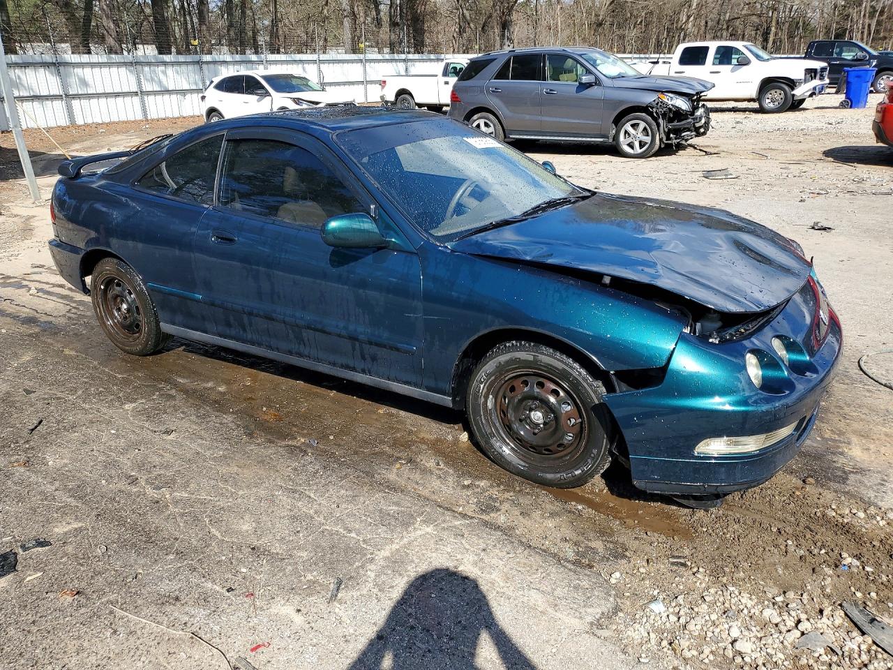 1997 Acura Integra Gs Green vin: JH4DC4468VS000689