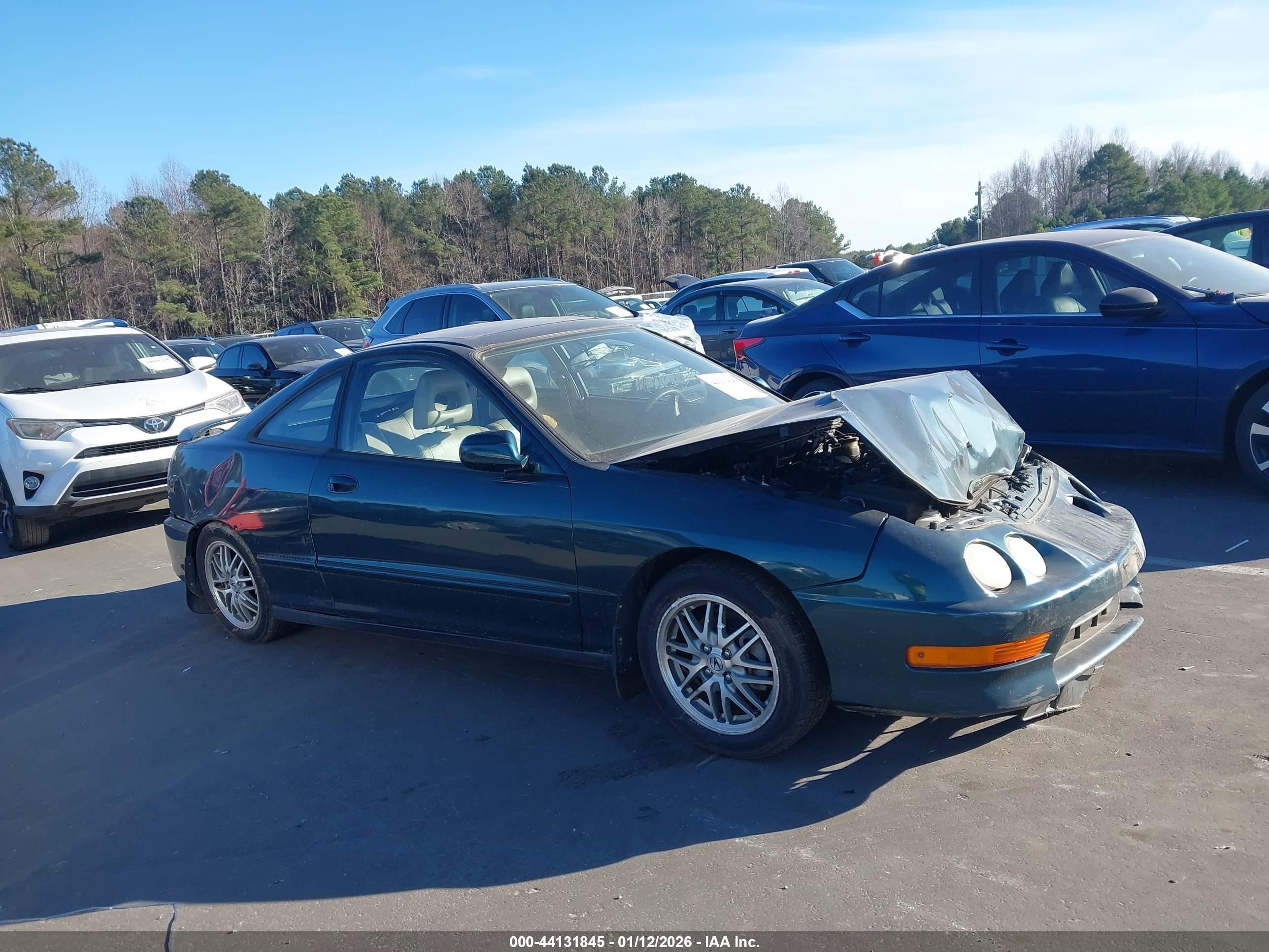 1998 Acura Integra Gs Green vin: JH4DC4468WS019700
