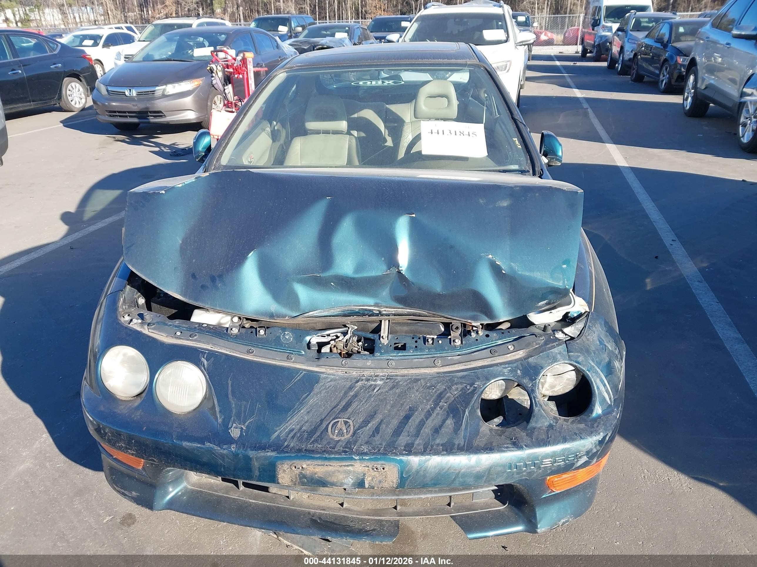 1998 Acura Integra Gs Green vin: JH4DC4468WS019700