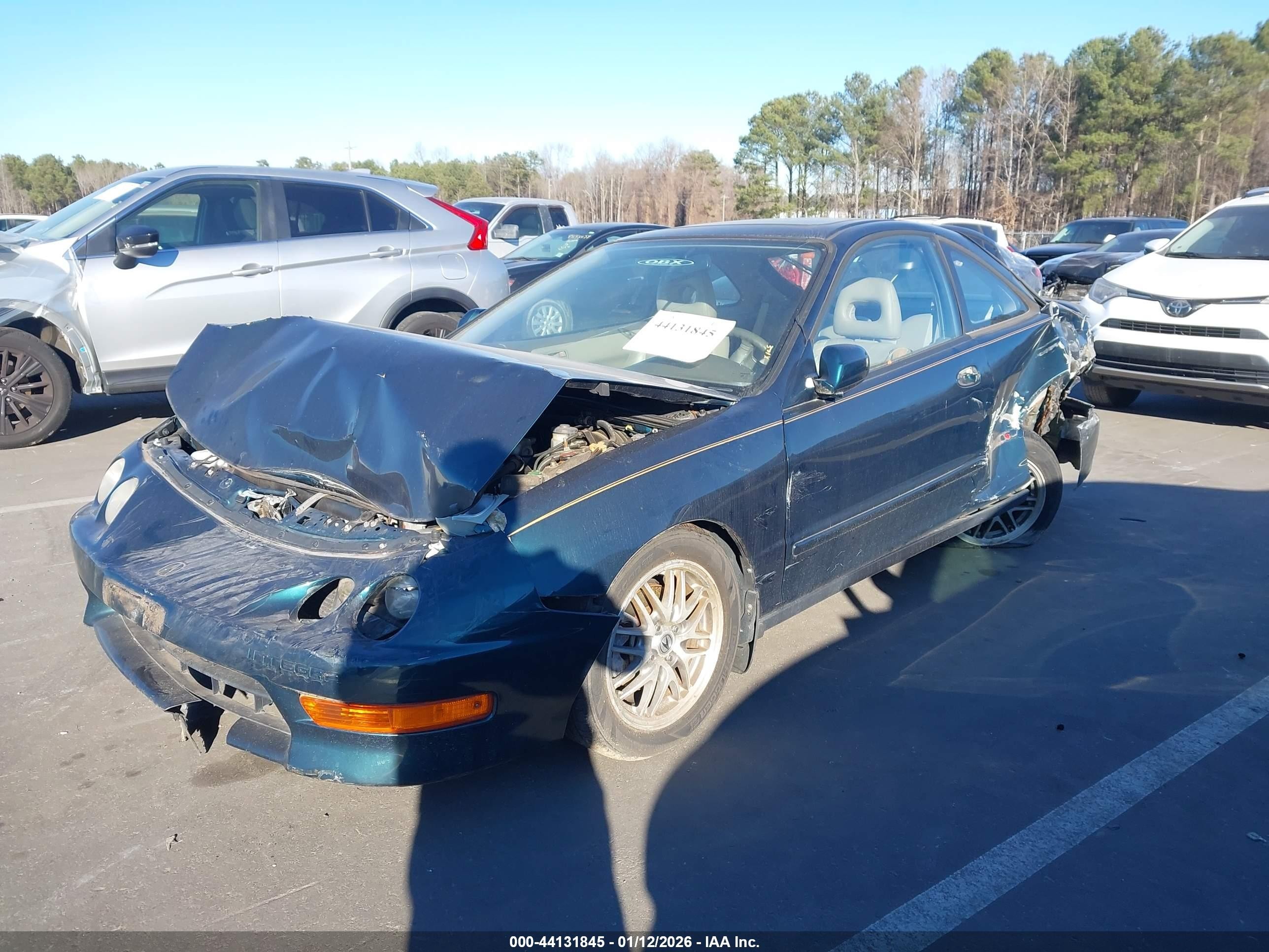1998 Acura Integra Gs Green vin: JH4DC4468WS019700