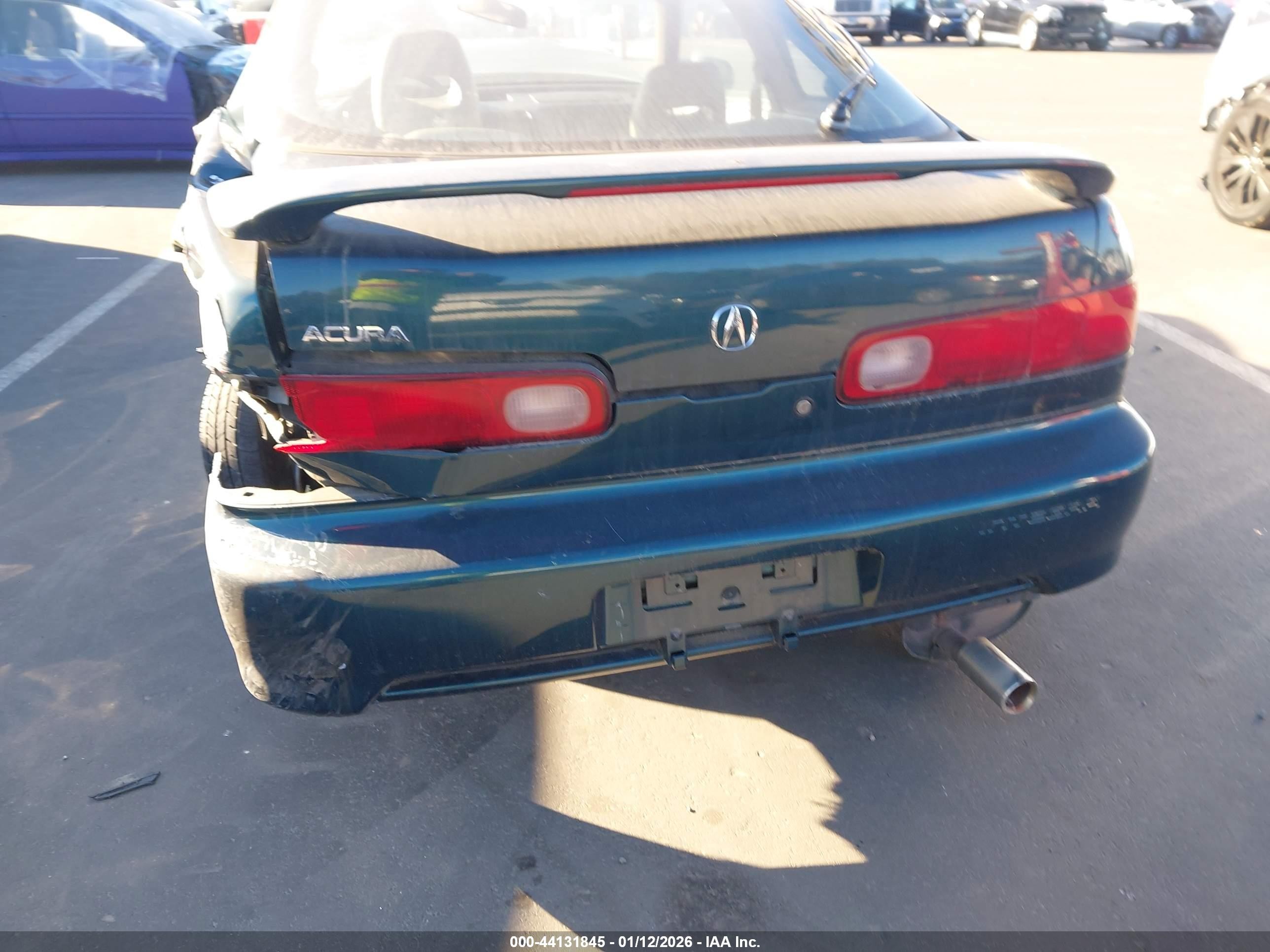 1998 Acura Integra Gs Green vin: JH4DC4468WS019700