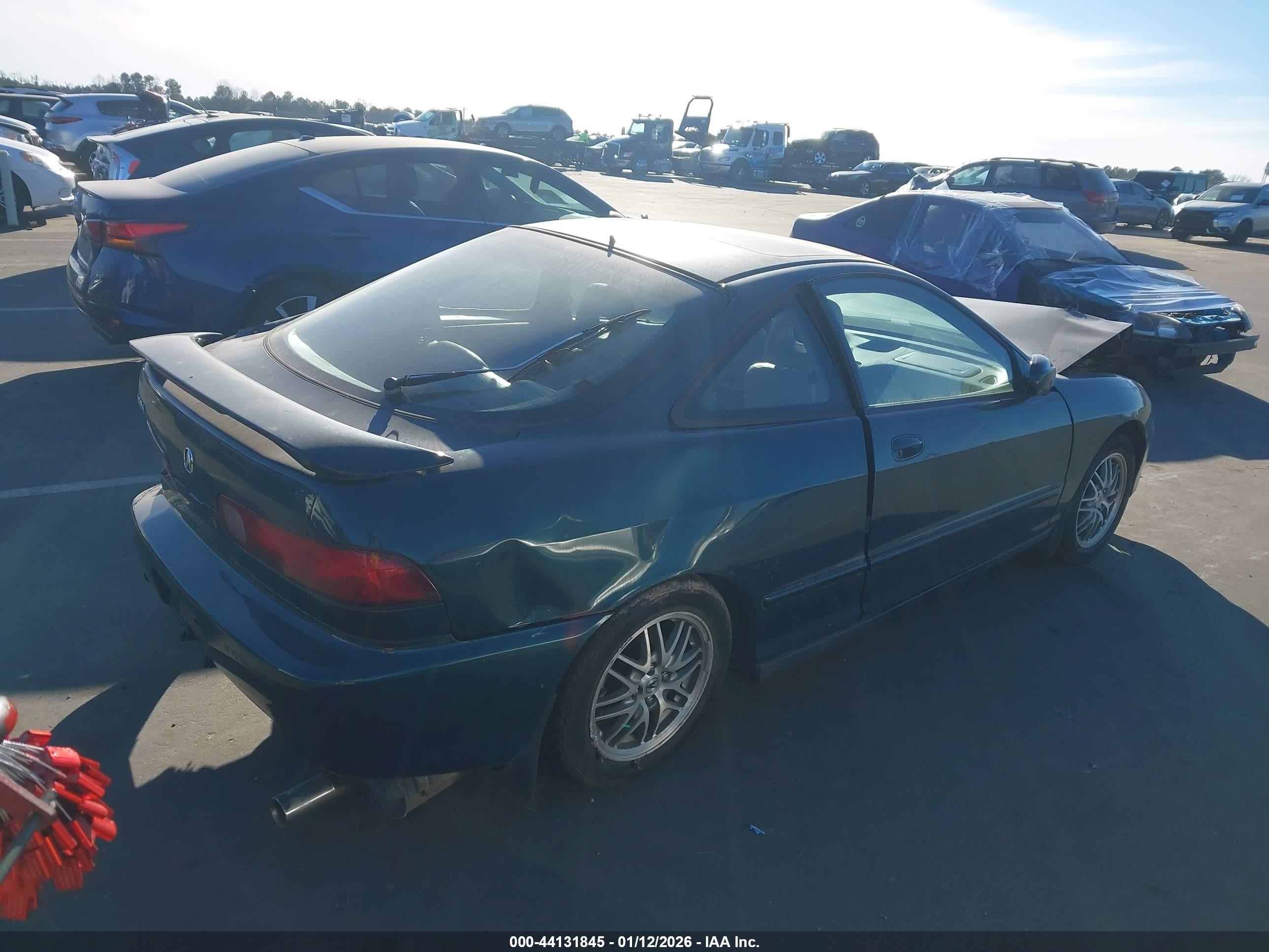 1998 Acura Integra Gs Green vin: JH4DC4468WS019700