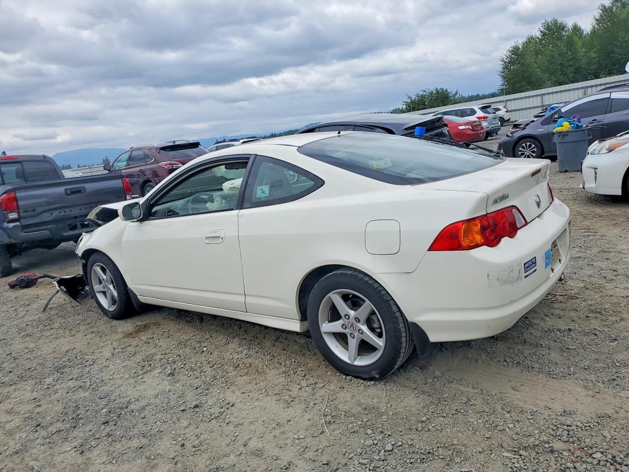 2002 Acura Rsx Type-s White vin: JH4DC53002C034800