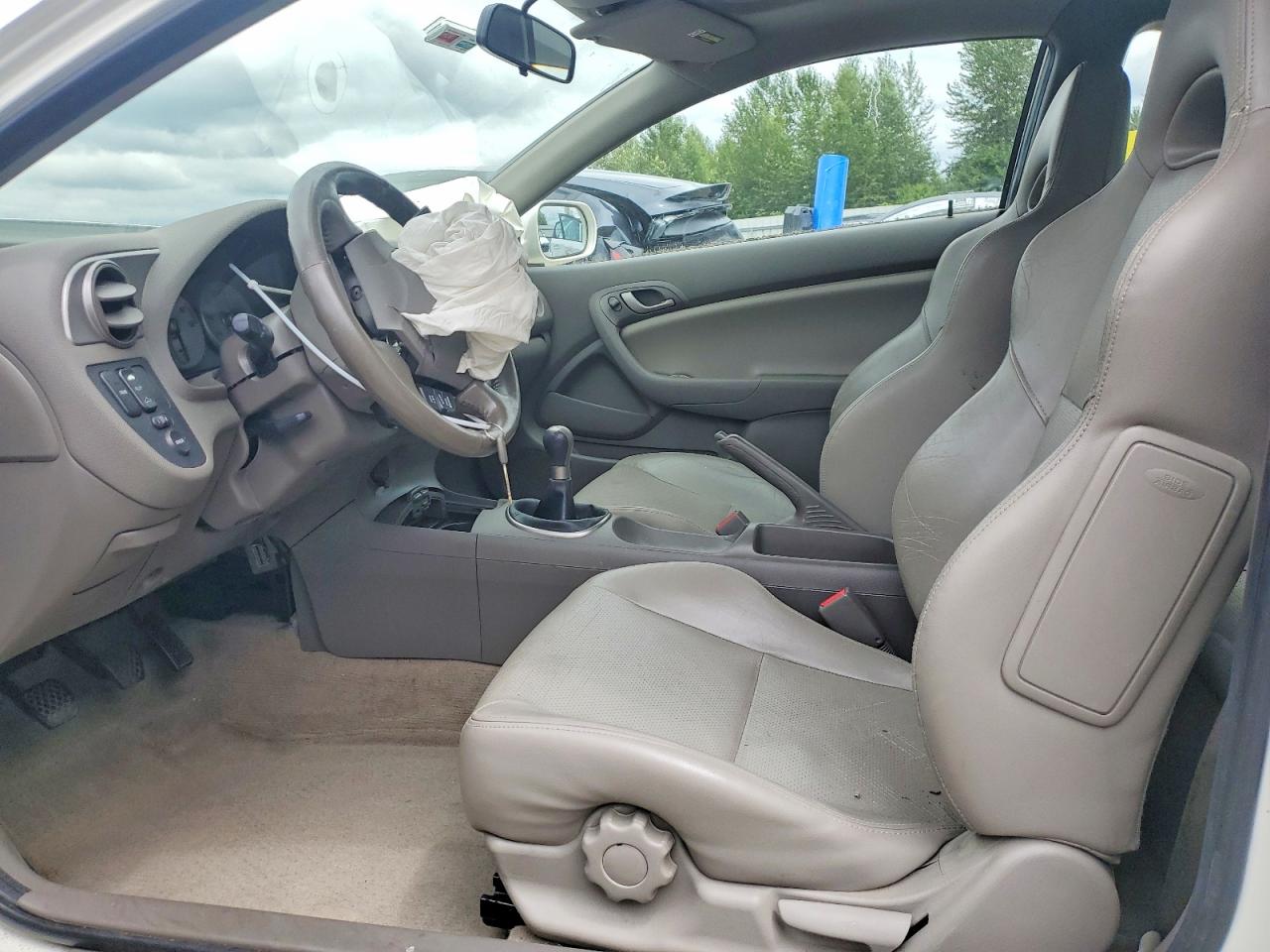 2002 Acura Rsx Type-s White vin: JH4DC53002C034800