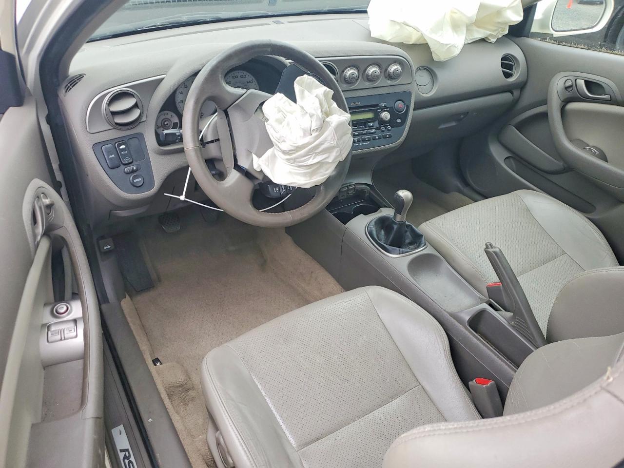 2002 Acura Rsx Type-s White vin: JH4DC53002C034800
