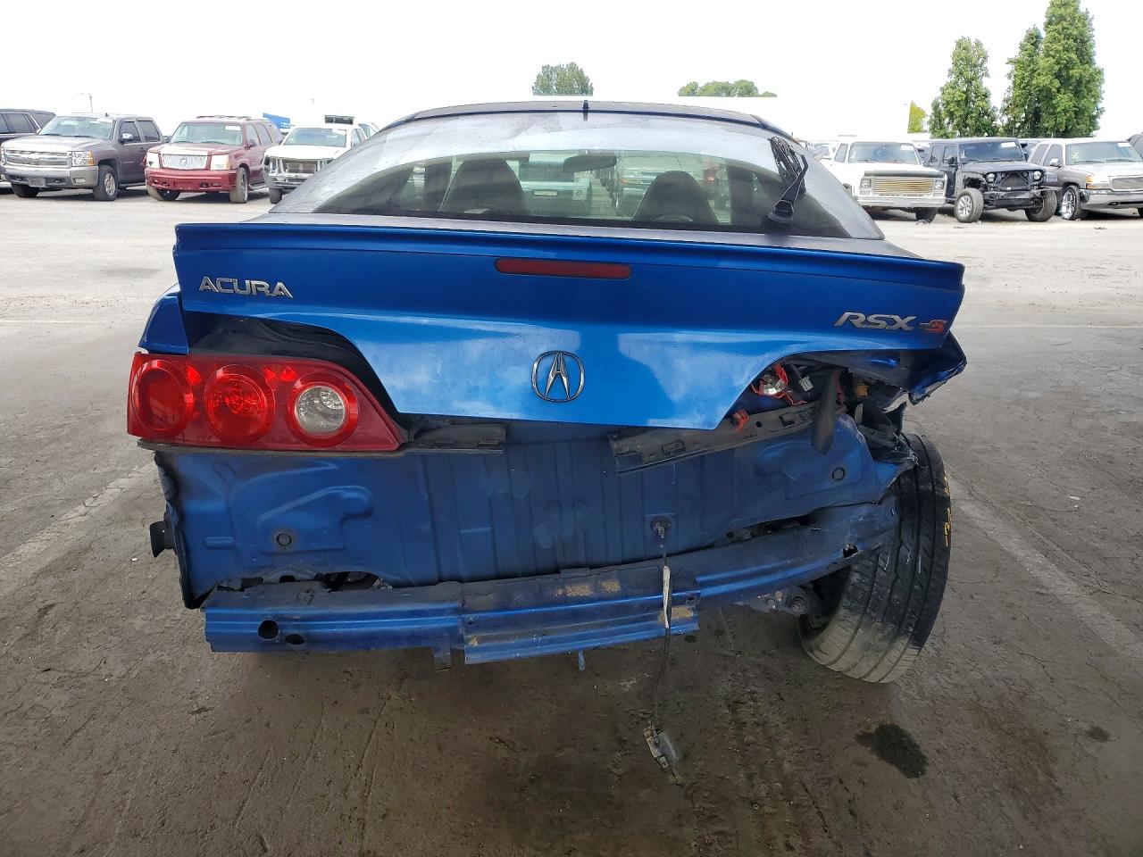 2005 Acura Rsx Type-s Blue vin: JH4DC53005S010166