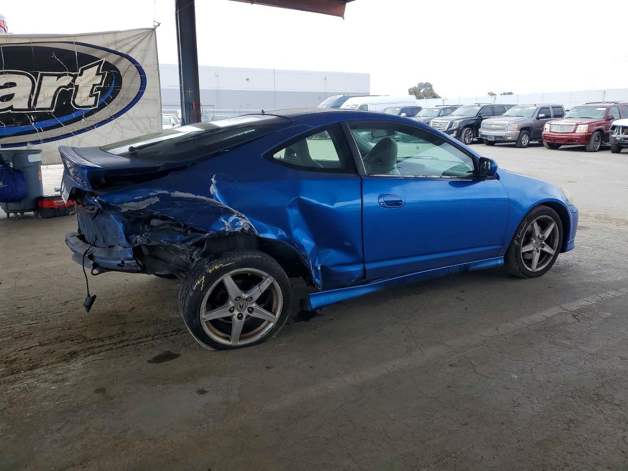 2005 Acura Rsx Type-s Blue vin: JH4DC53005S010166