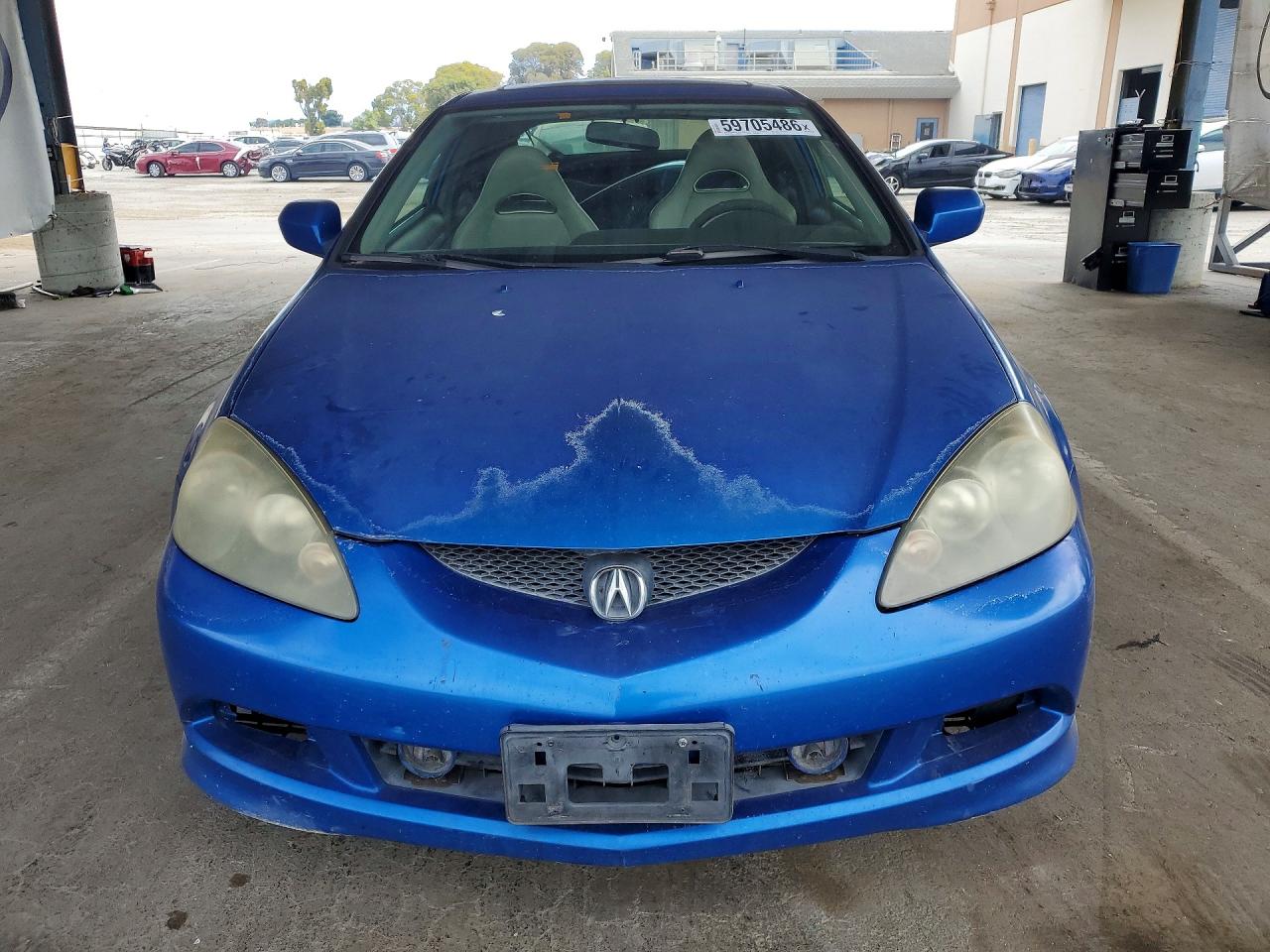 2005 Acura Rsx Type-s Blue vin: JH4DC53005S010166