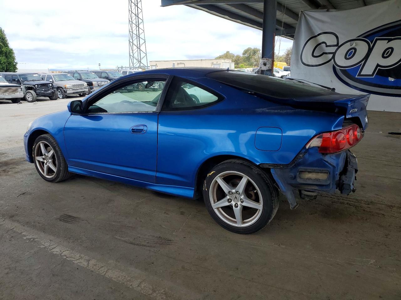 2005 Acura Rsx Type-s Blue vin: JH4DC53005S010166