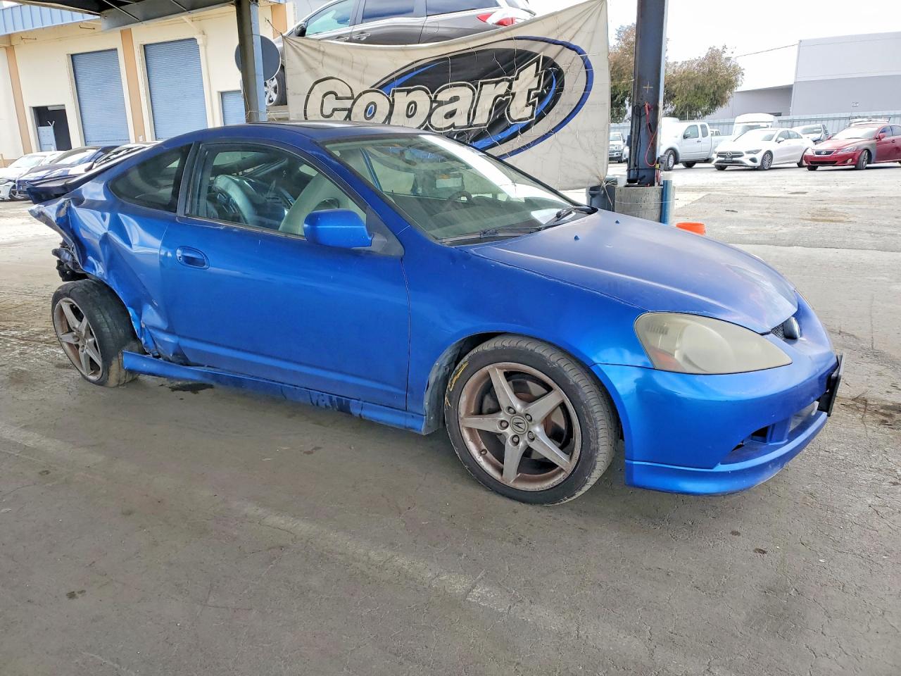 2005 Acura Rsx Type-s Blue vin: JH4DC53005S010166