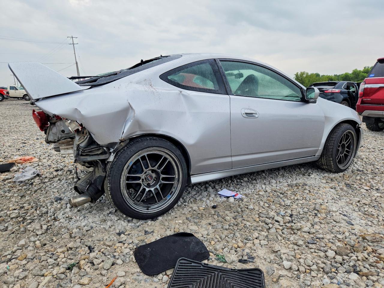 2003 Acura Rsx Type-s Silver vin: JH4DC53013C018302