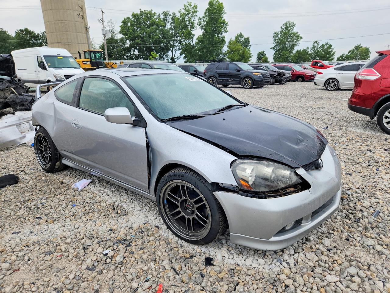 2003 Acura Rsx Type-s Silver vin: JH4DC53013C018302