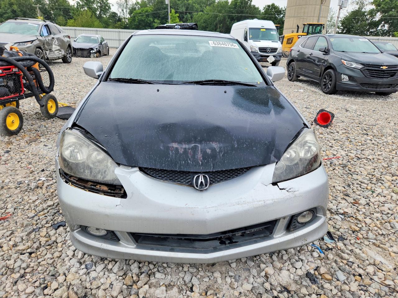 2003 Acura Rsx Type-s Silver vin: JH4DC53013C018302
