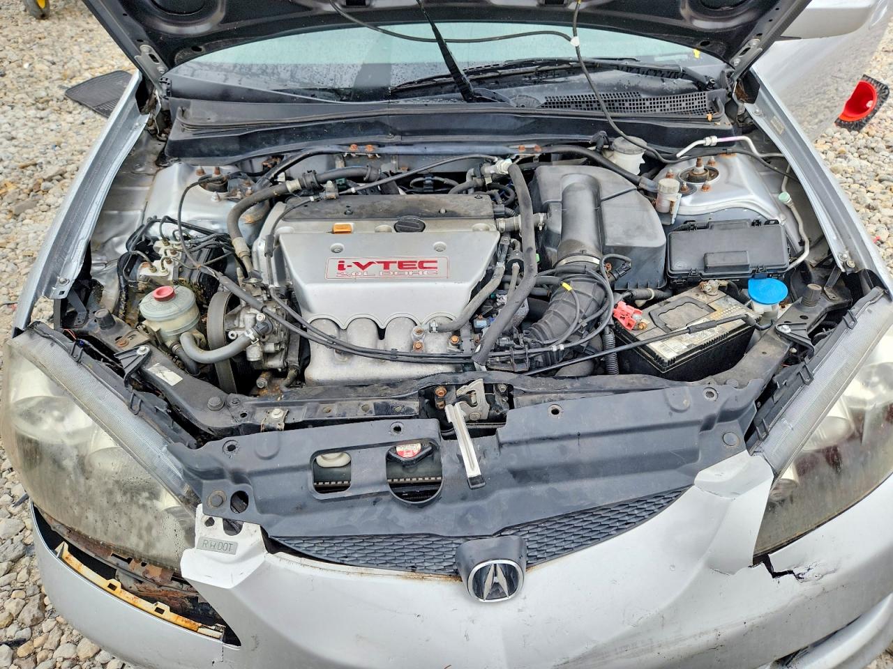 2003 Acura Rsx Type-s Silver vin: JH4DC53013C018302